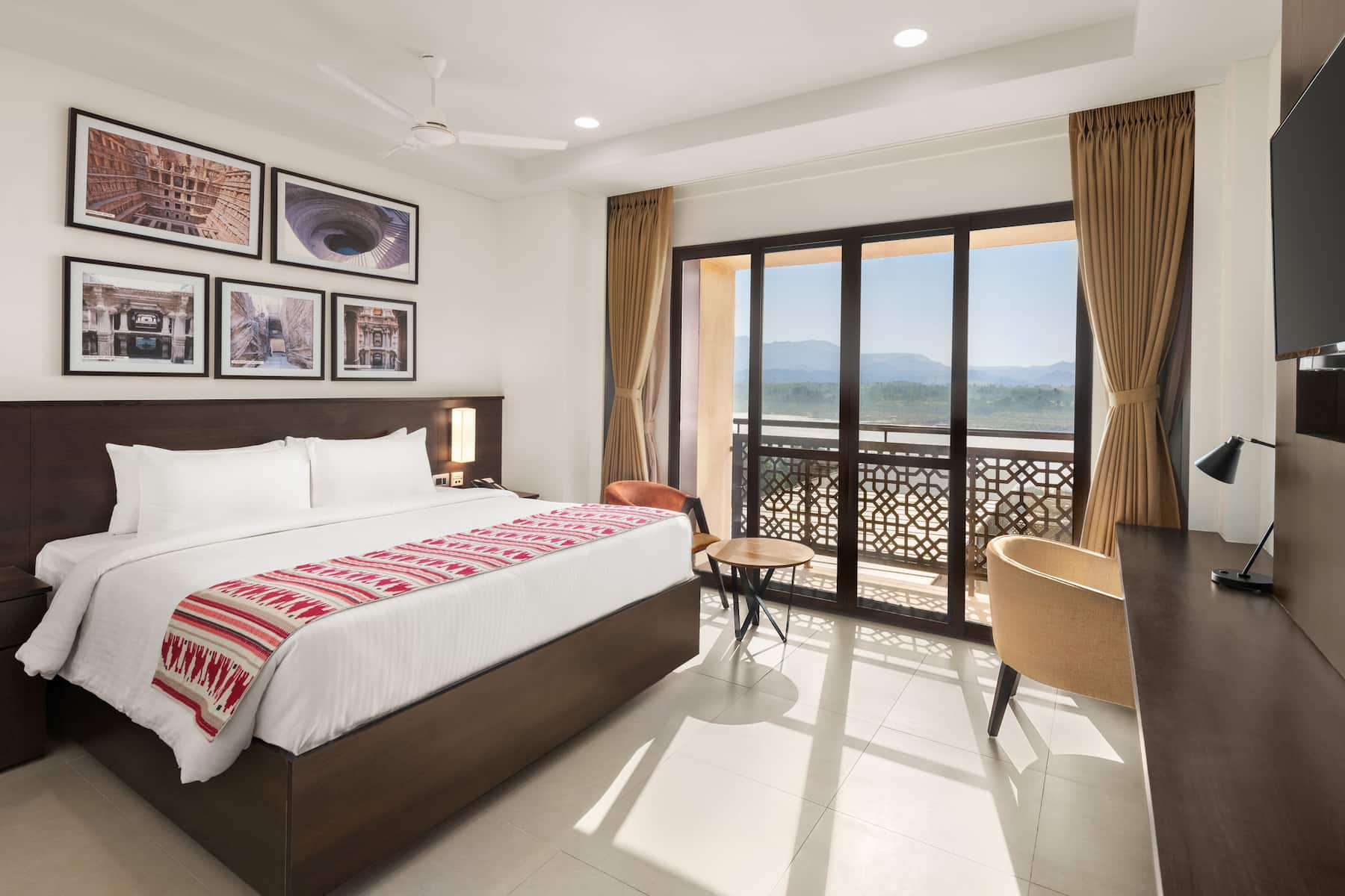 Guest room at the Ramada Encore by Wyndham Statue of Unity in Kevadia, Other than US/Canada