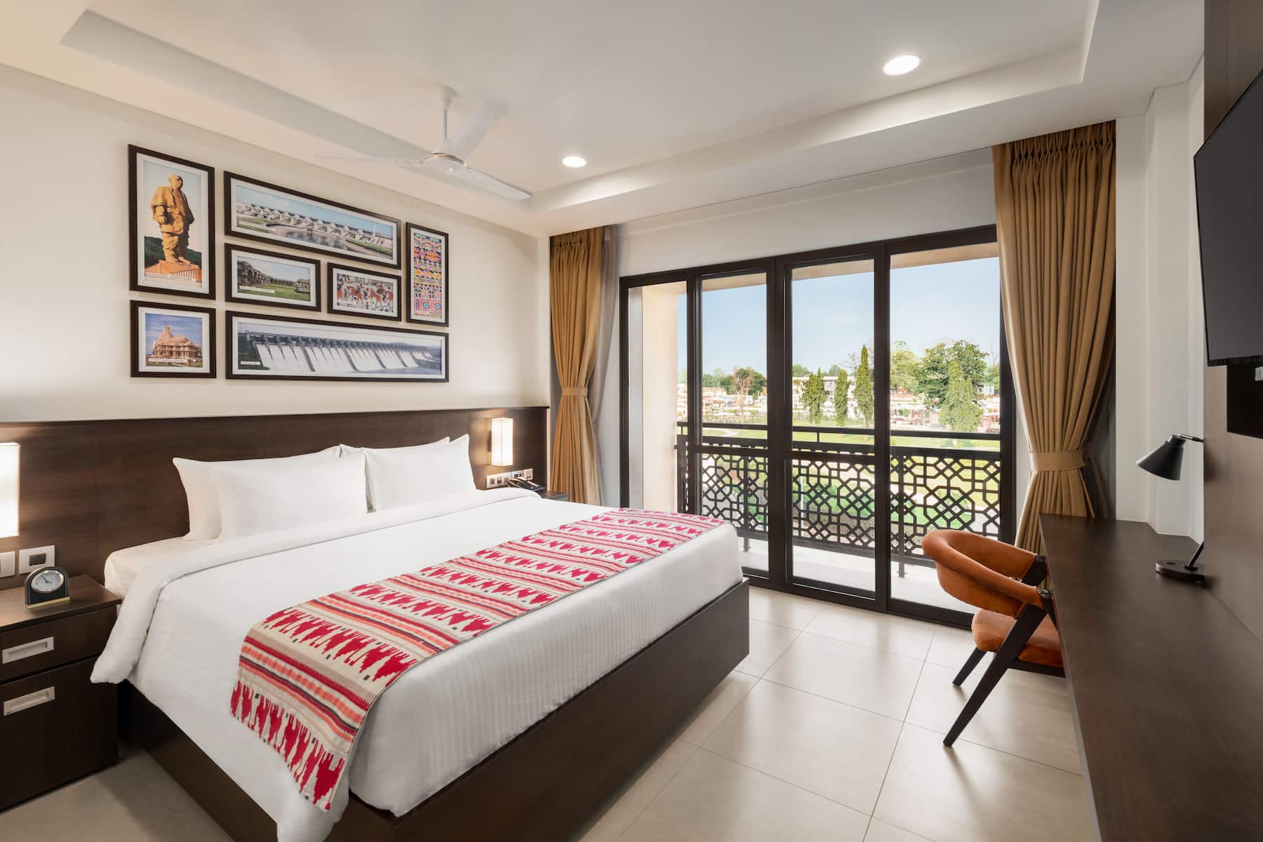 Guest room at the Ramada Encore by Wyndham Statue of Unity in Kevadia, Other than US/Canada