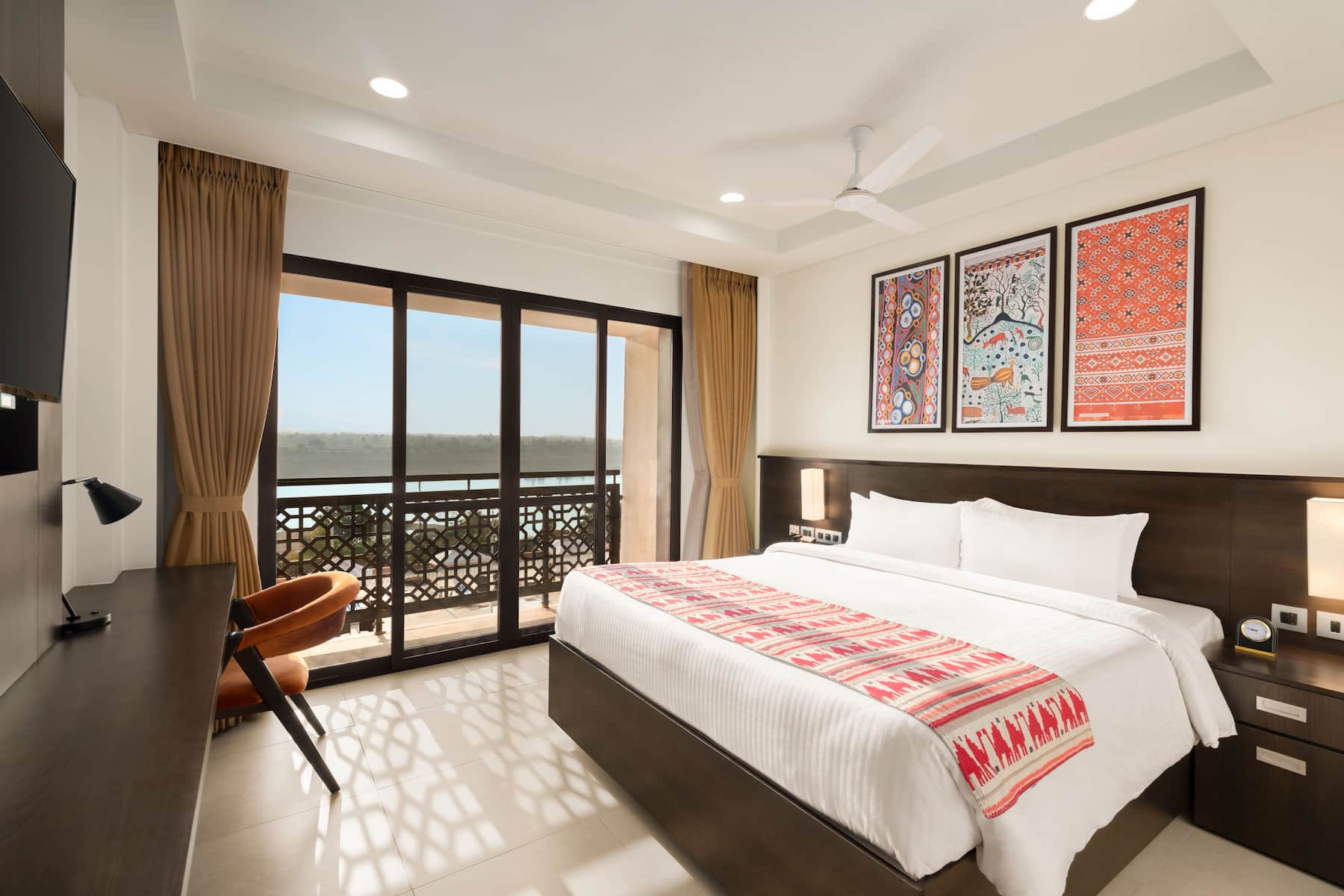 Guest room at the Ramada Encore by Wyndham Statue of Unity in Kevadia, Other than US/Canada