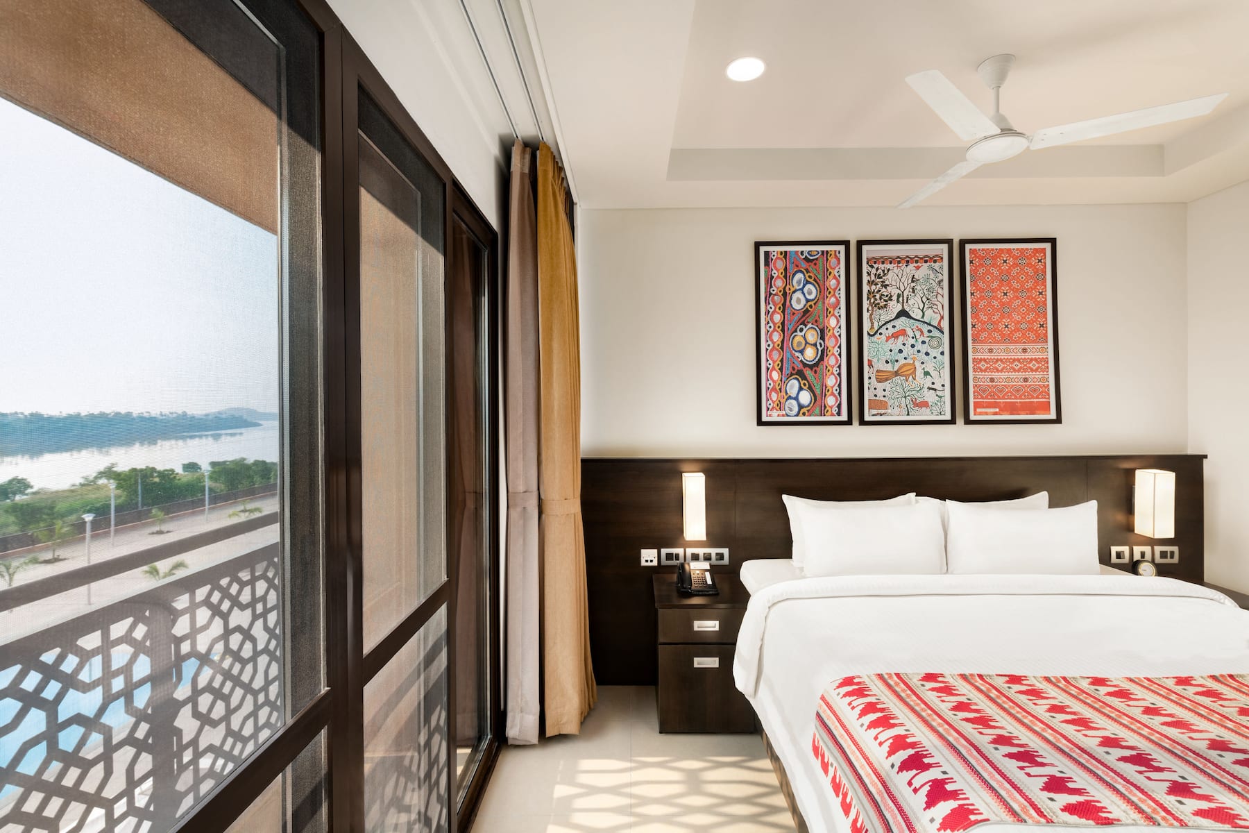 Guest room at the Ramada Encore by Wyndham Statue of Unity in Kevadia, Other than US/Canada
