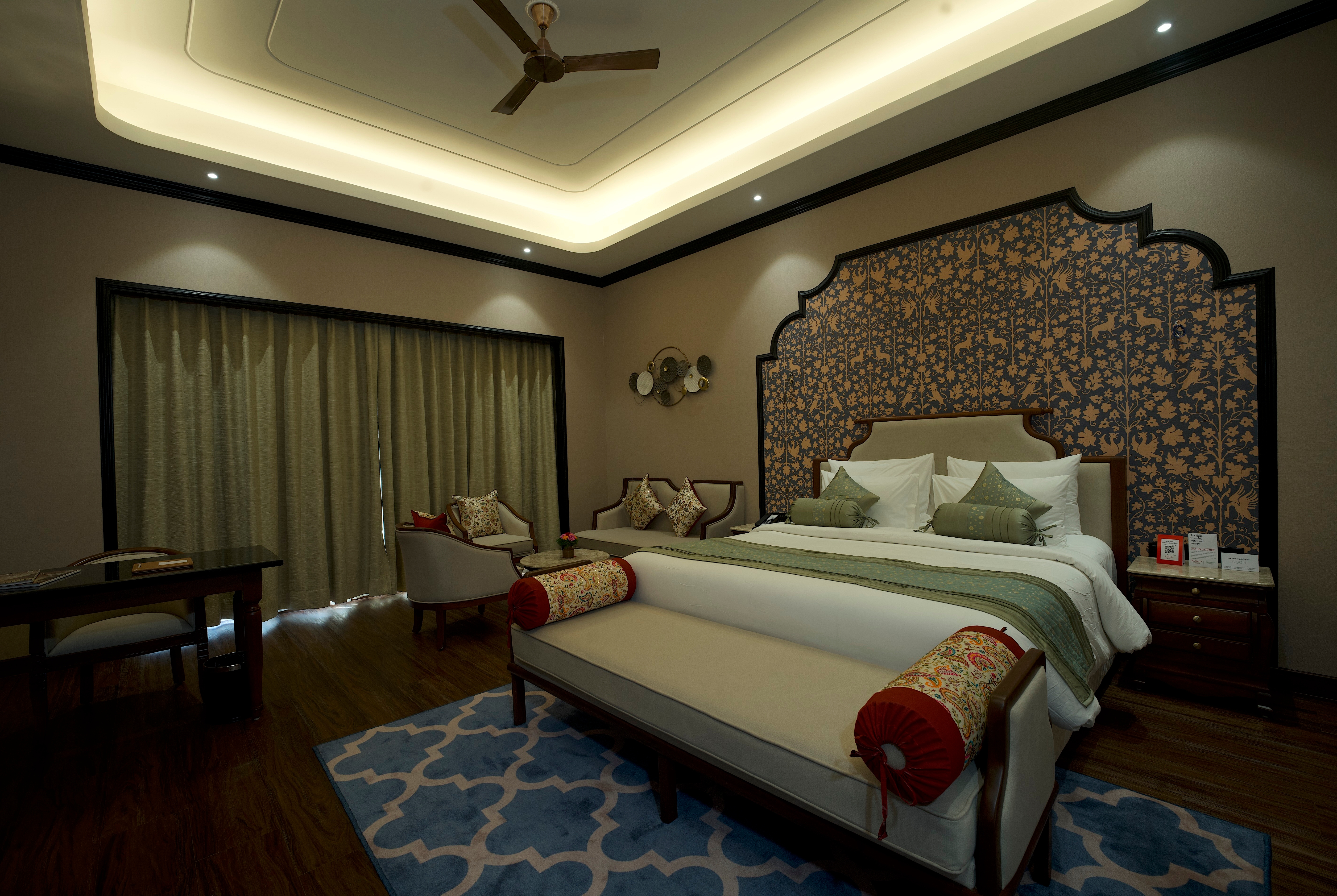 Guest room at the Ramada by Wyndham Khajuraho in Khajuraho, Other than US/Canada