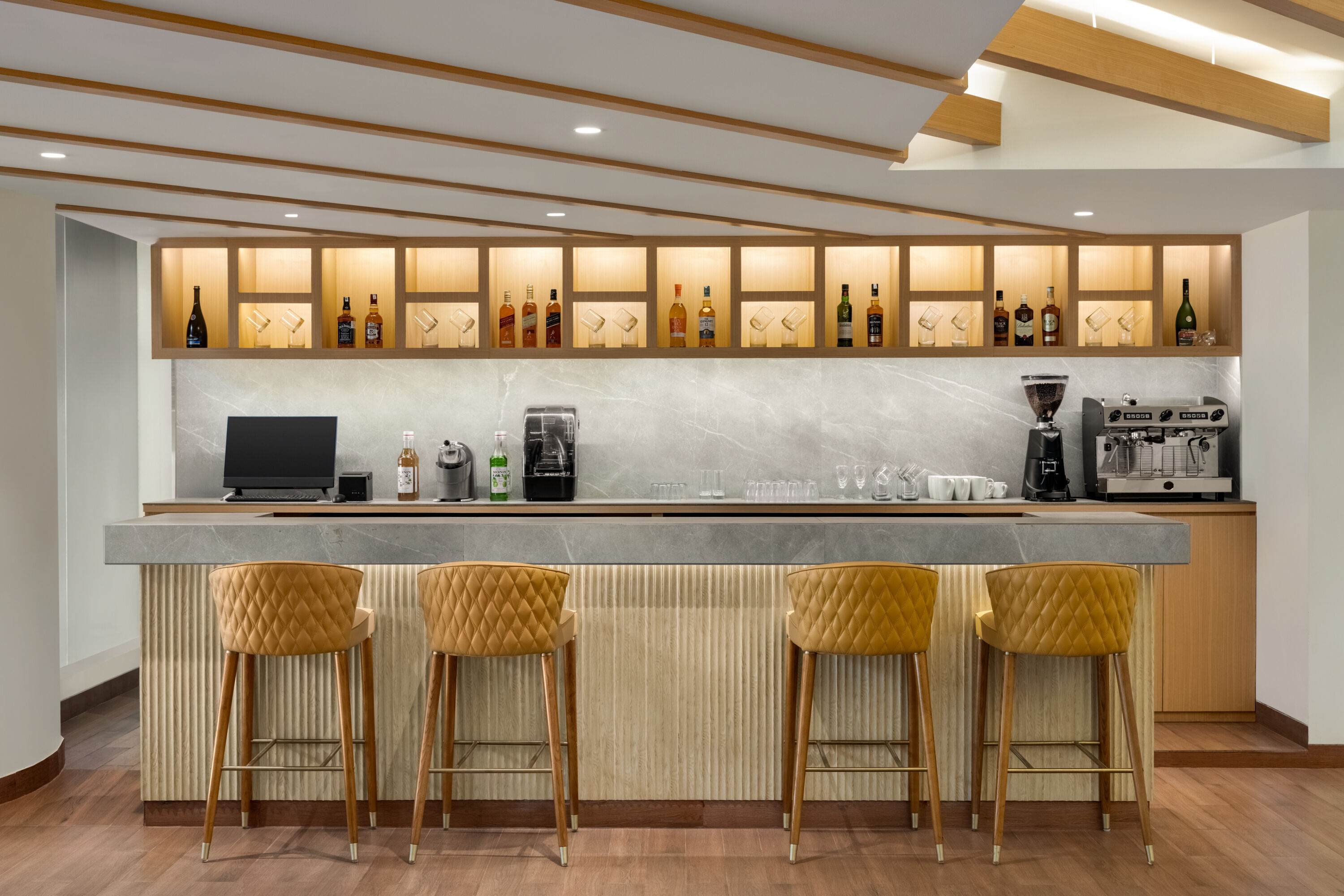 Bar at Ramada Encore by Wyndham Lucknow Airport in Lucknow, Other than US/Canada