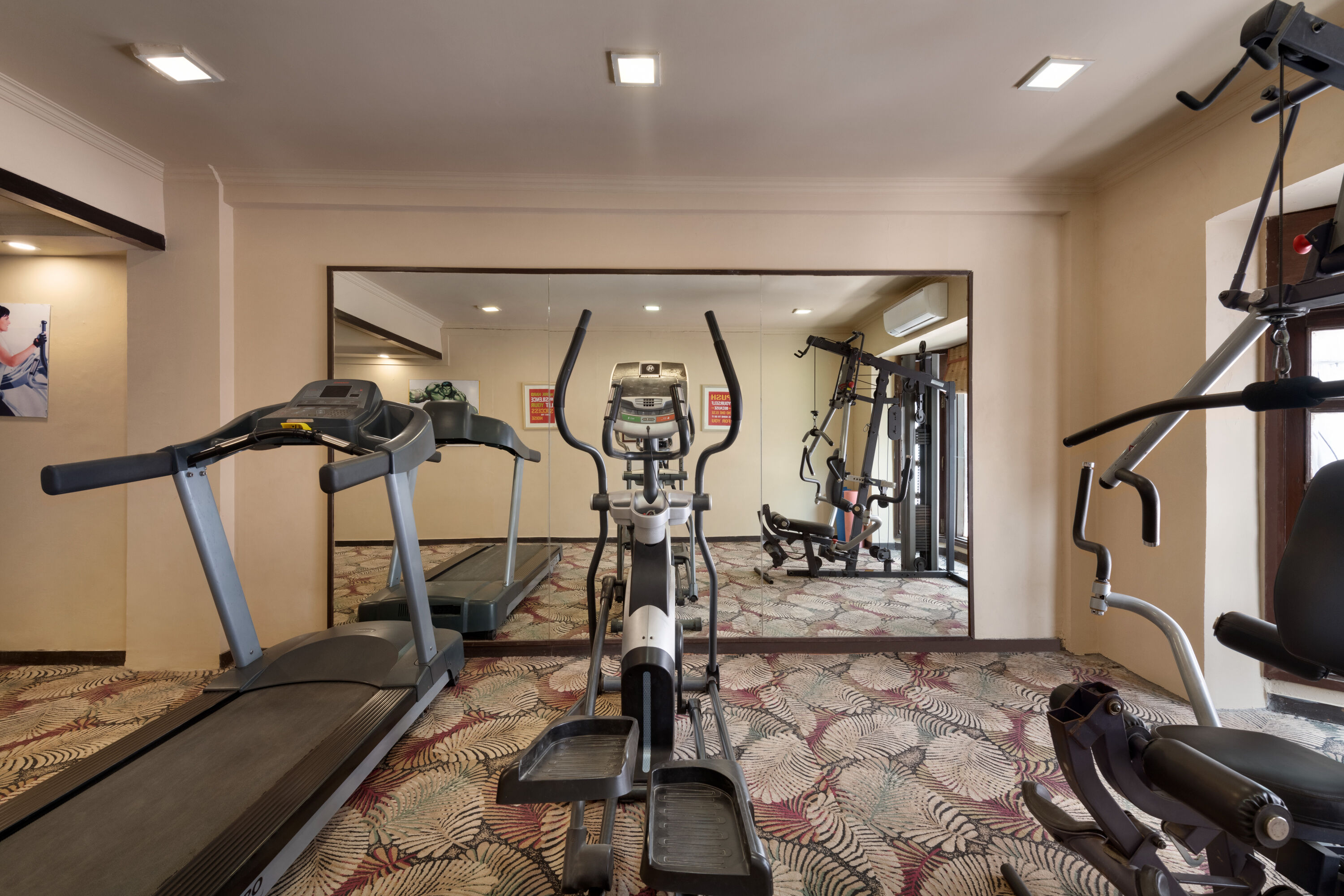 Fitness room at Ramada By Wyndham Mussoorie Mall Road in Mussoorie, Other than US/Canada