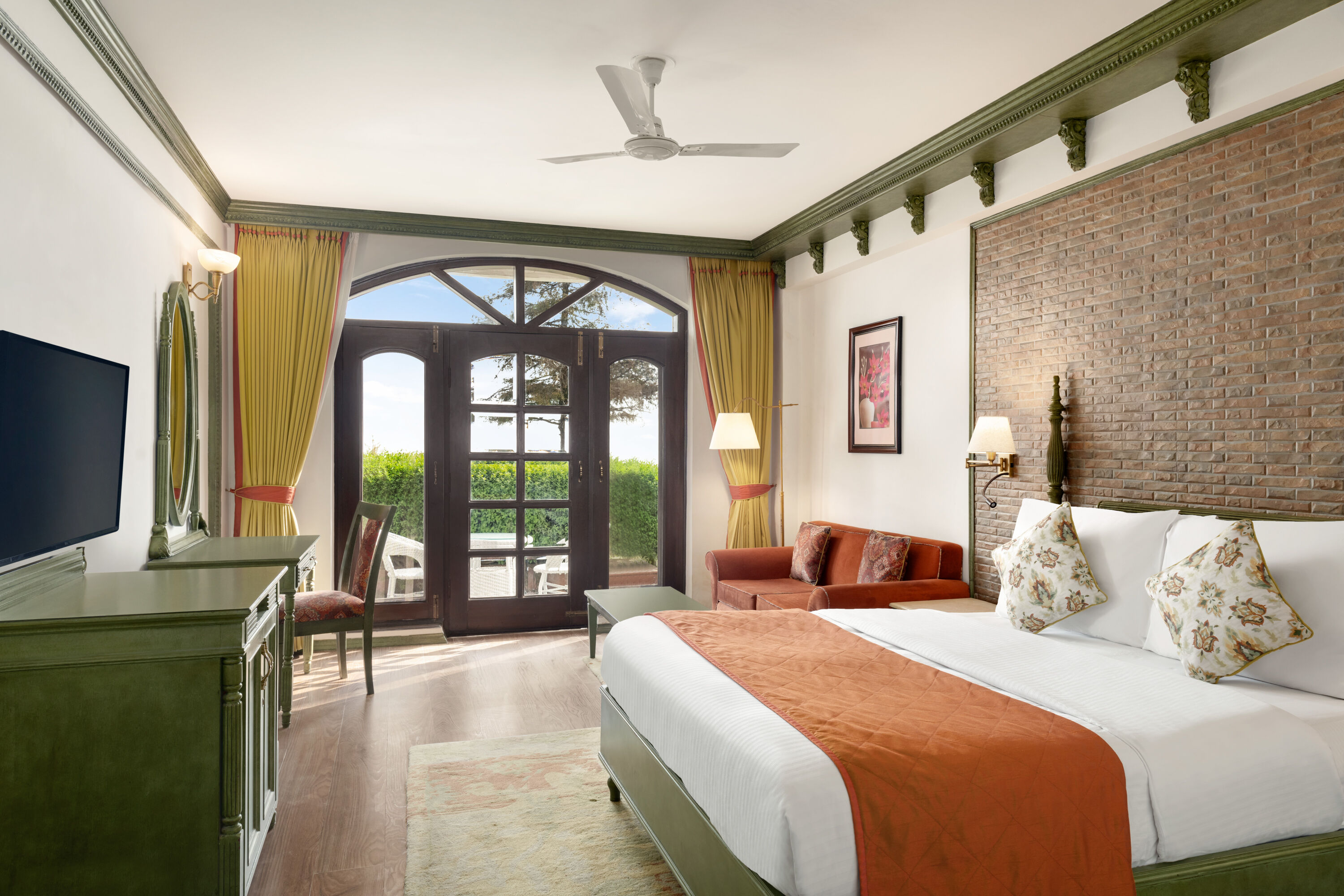 Guest room at the Ramada By Wyndham Mussoorie Mall Road in Mussoorie, Other than US/Canada