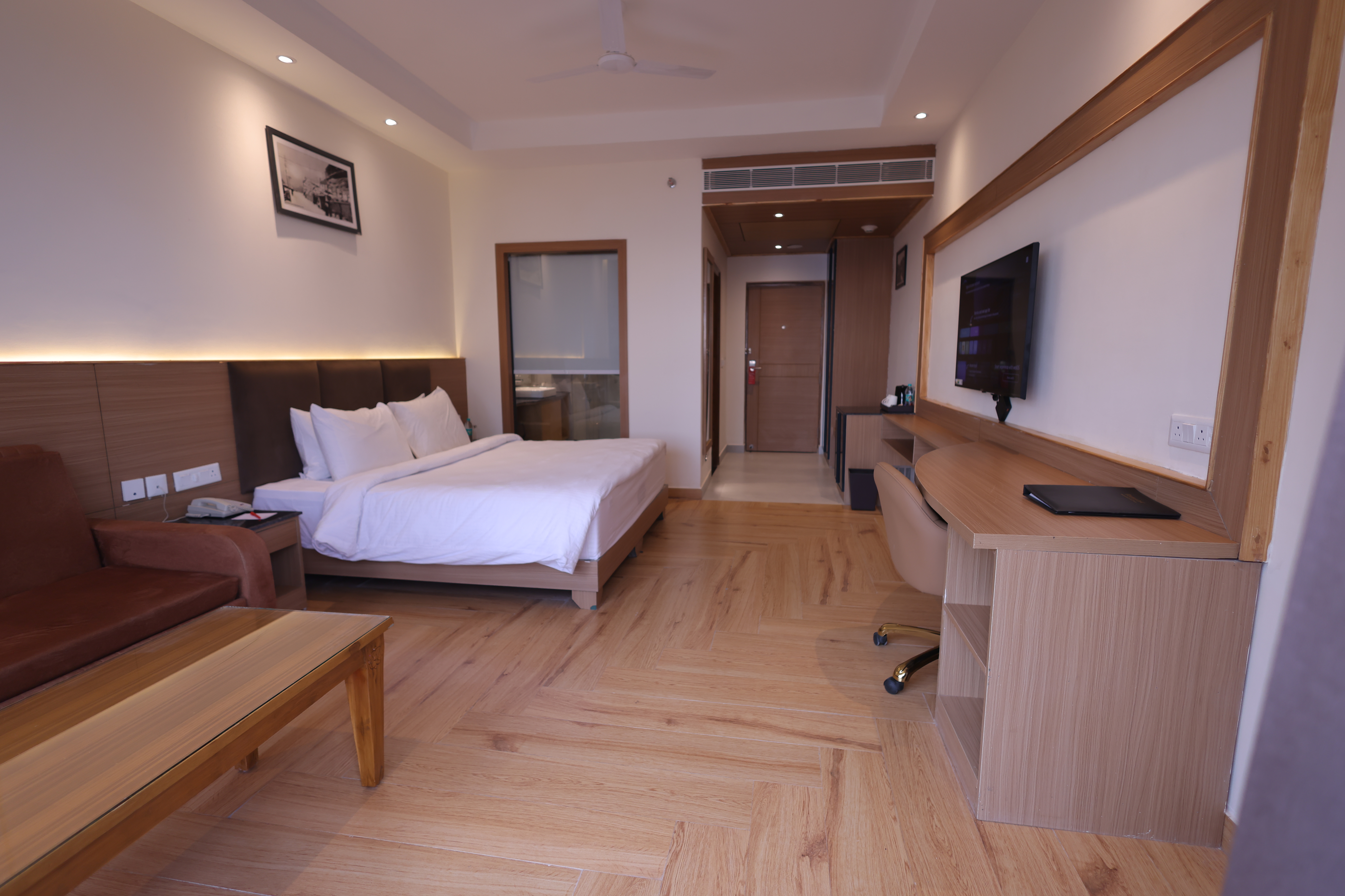 Guest room at the Ramada By Wyndham Mussoorie Mall Road in Mussoorie, Other than US/Canada