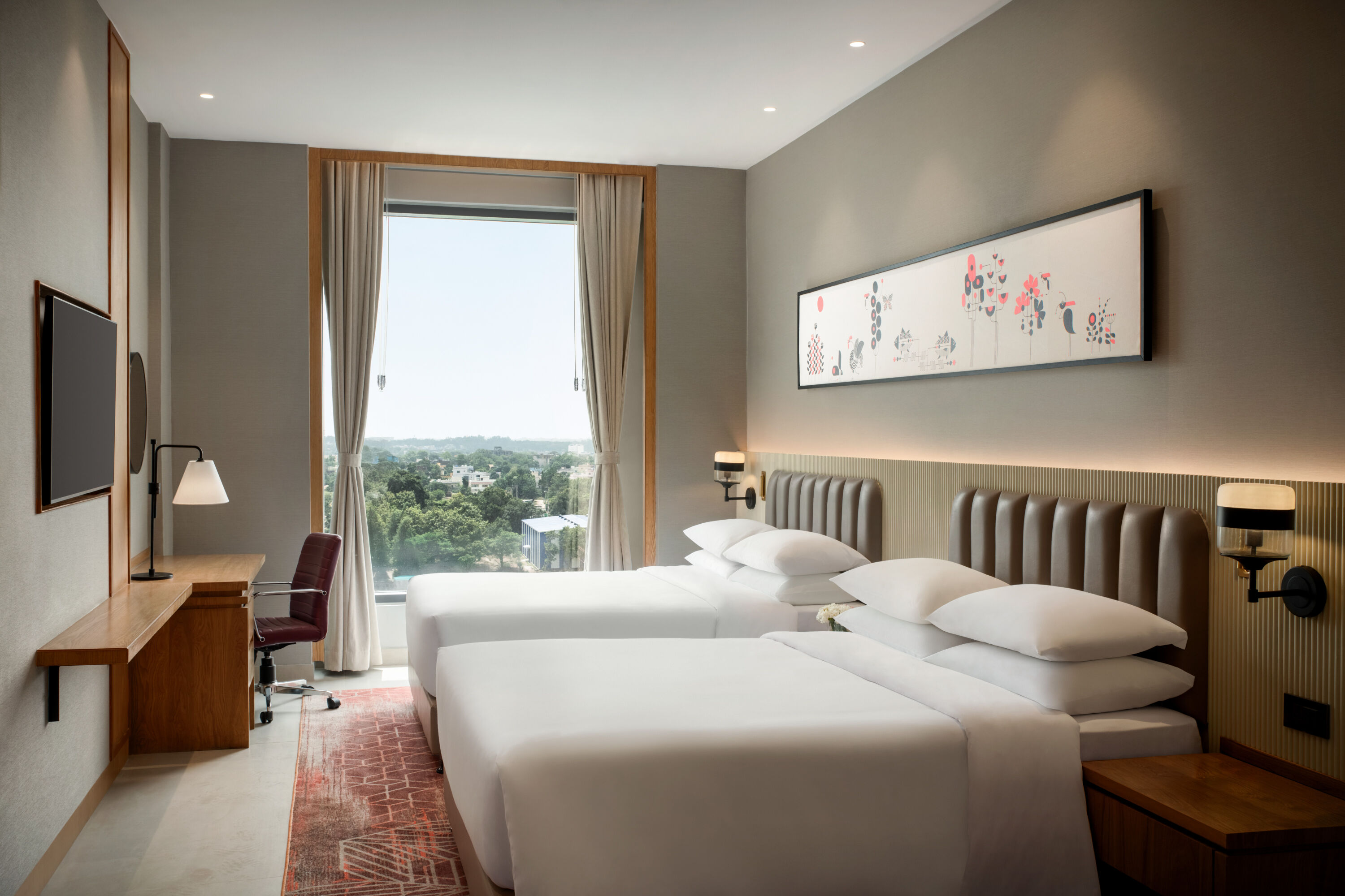 Guest room at the Ramada by Wyndham Ranchi Bariatu Road in Ranchi, Other than US/Canada