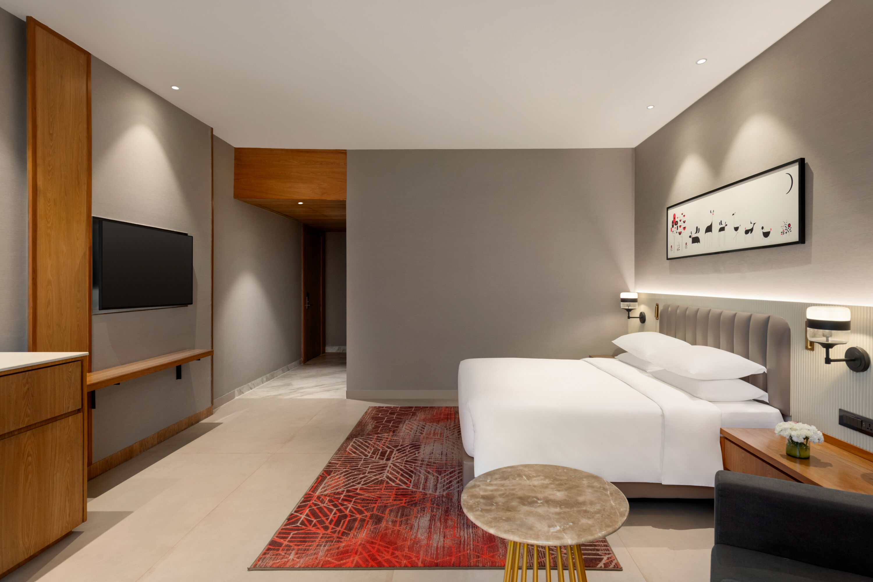 Guest room at the Ramada by Wyndham Ranchi Bariatu Road in Ranchi, Other than US/Canada