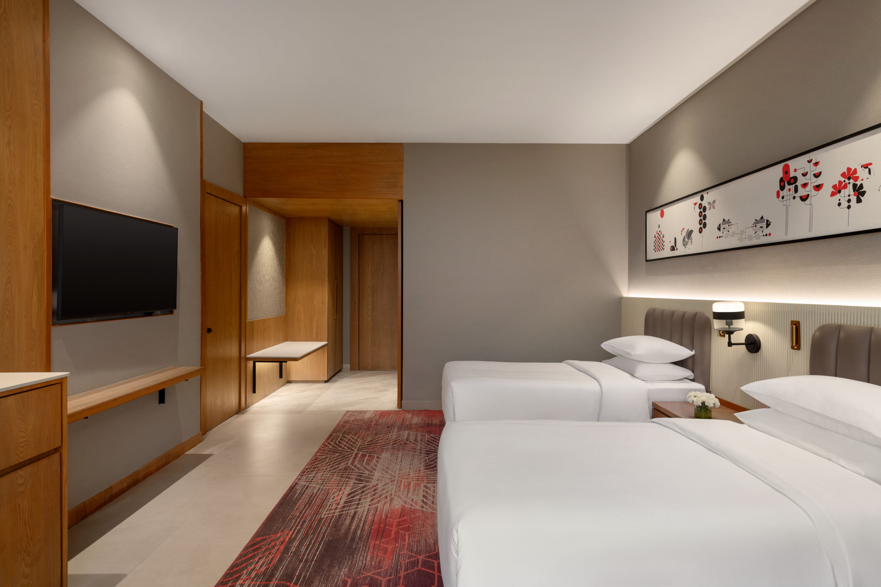 Guest room at the Ramada by Wyndham Ranchi Bariatu Road in Ranchi, Other than US/Canada