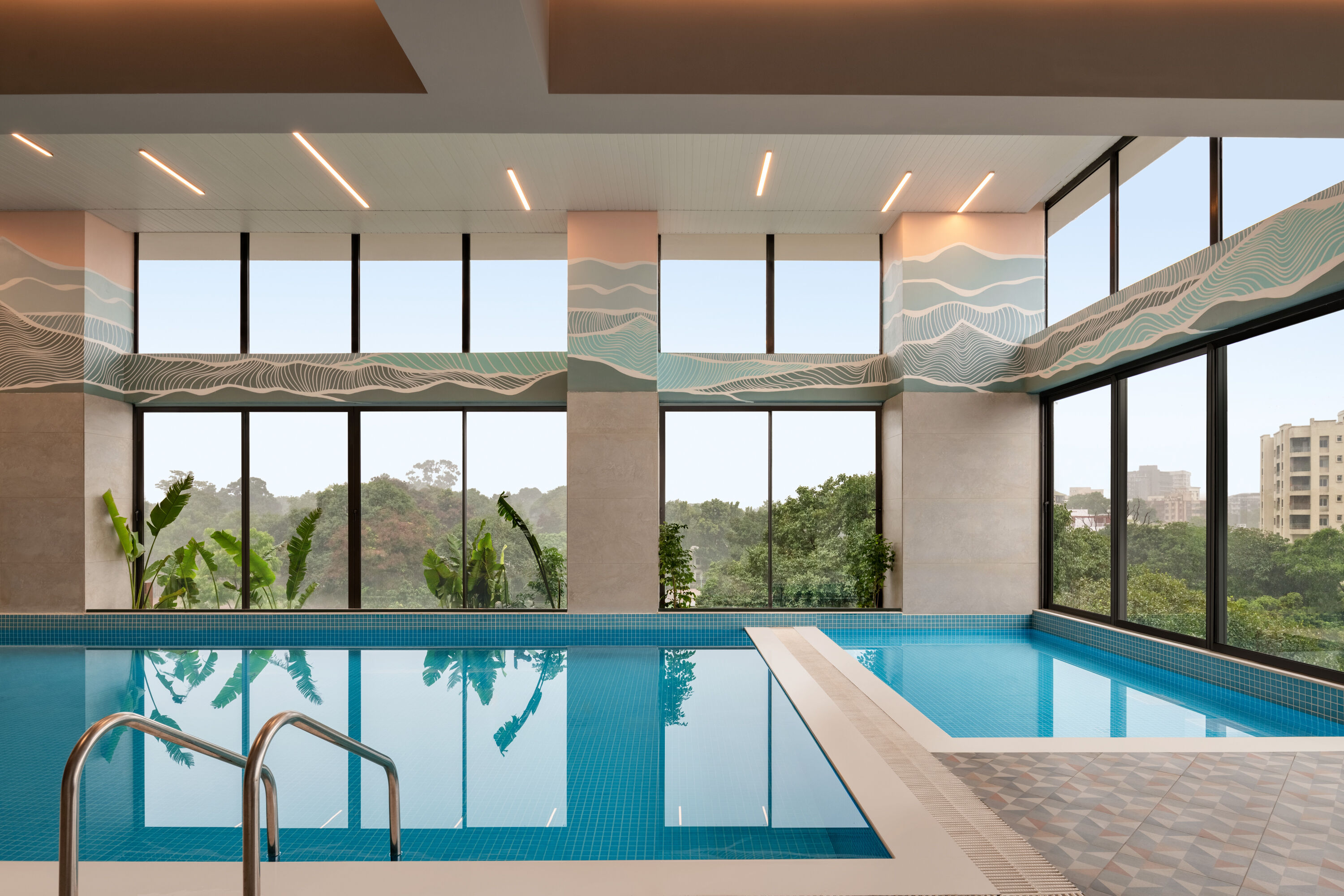 Indoor pool at the Ramada by Wyndham Ranchi Bariatu Road in Ranchi, Other than US/Canada