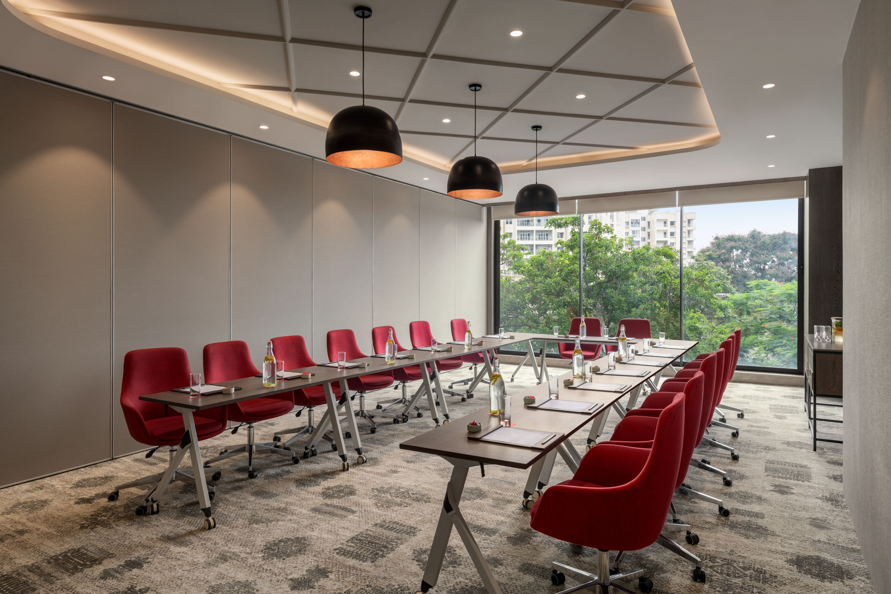 U-shape meeting room at Ramada by Wyndham Ranchi Bariatu Road in Ranchi, Other than US/Canada