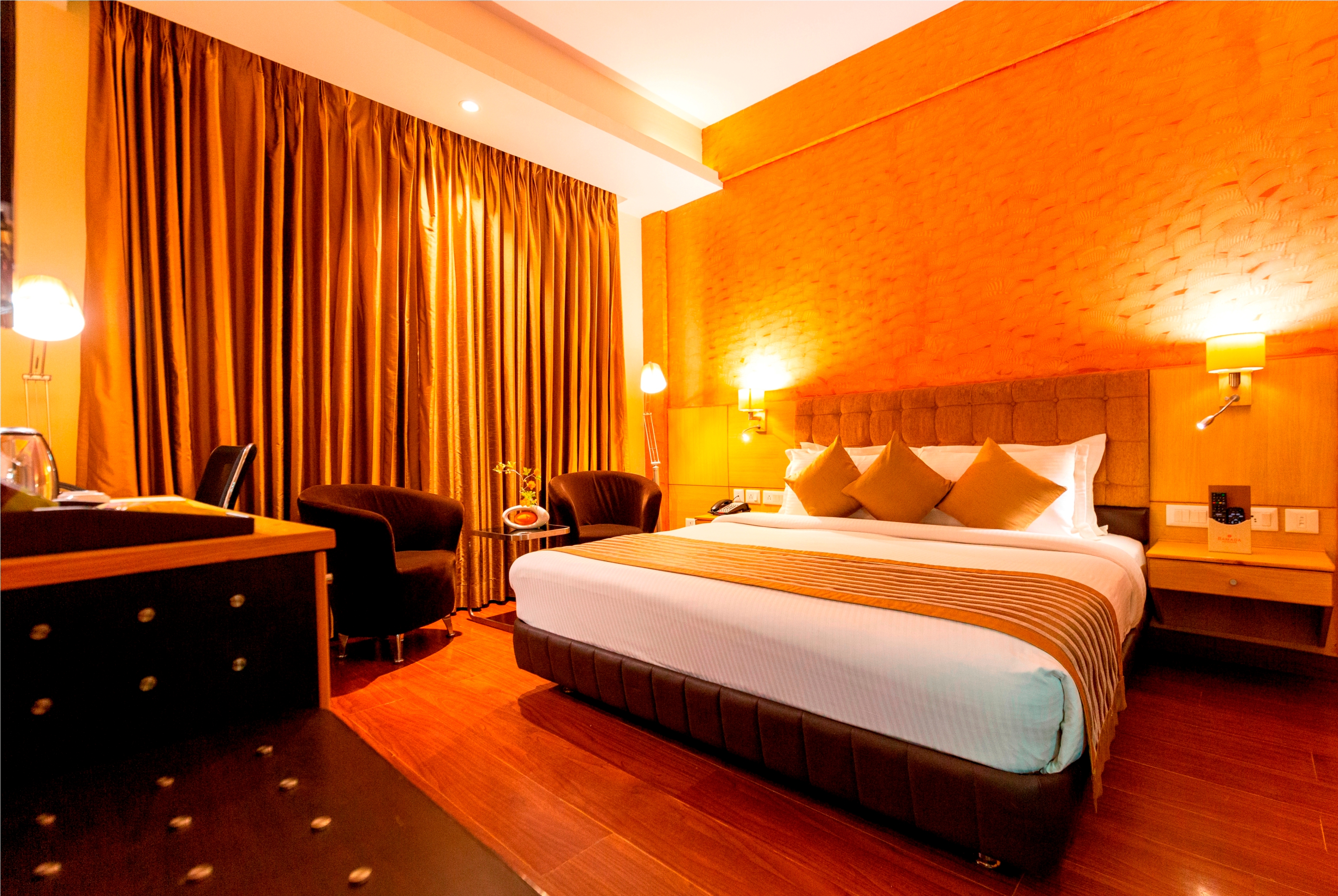 Guest room at the Ramada by Wyndham Neemrana in Shahjahanpur, Other than US/Canada