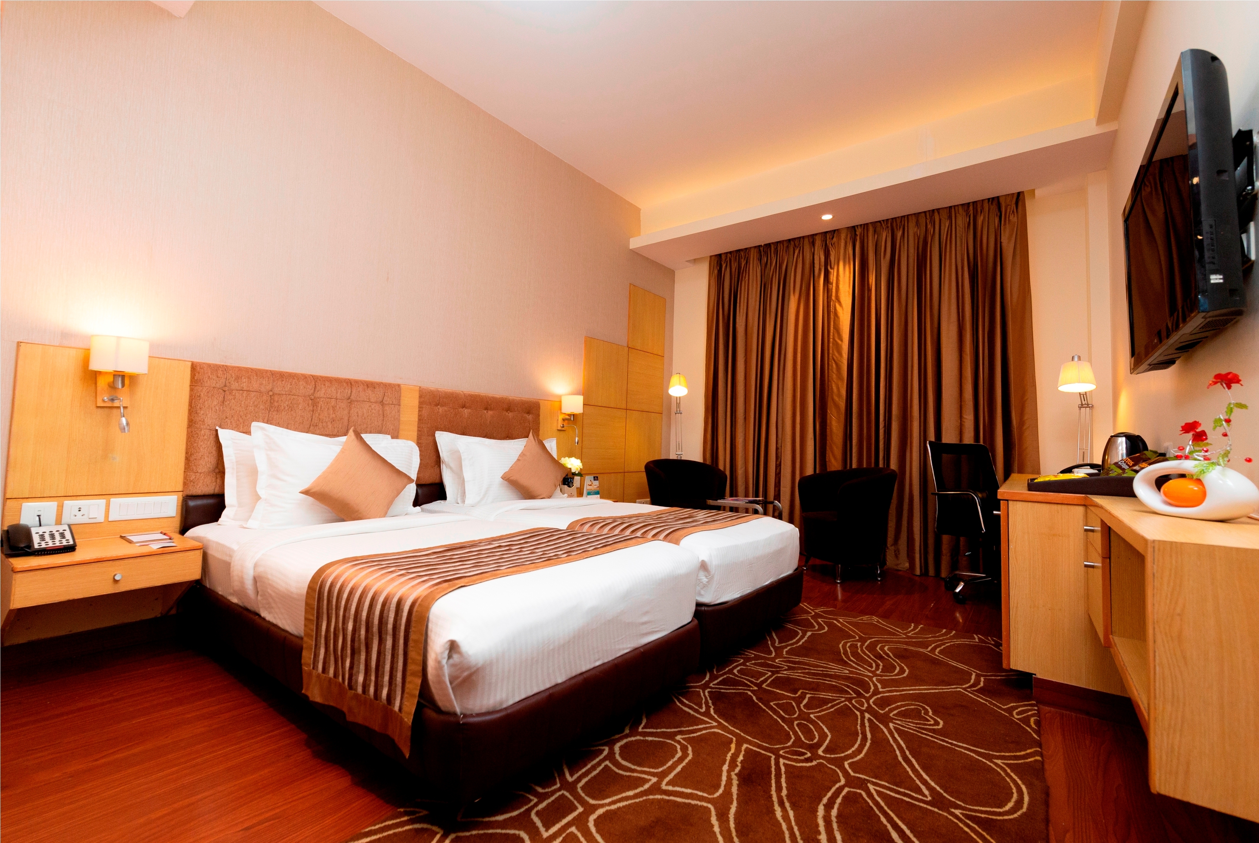 Guest room at the Ramada by Wyndham Neemrana in Shahjahanpur, Other than US/Canada