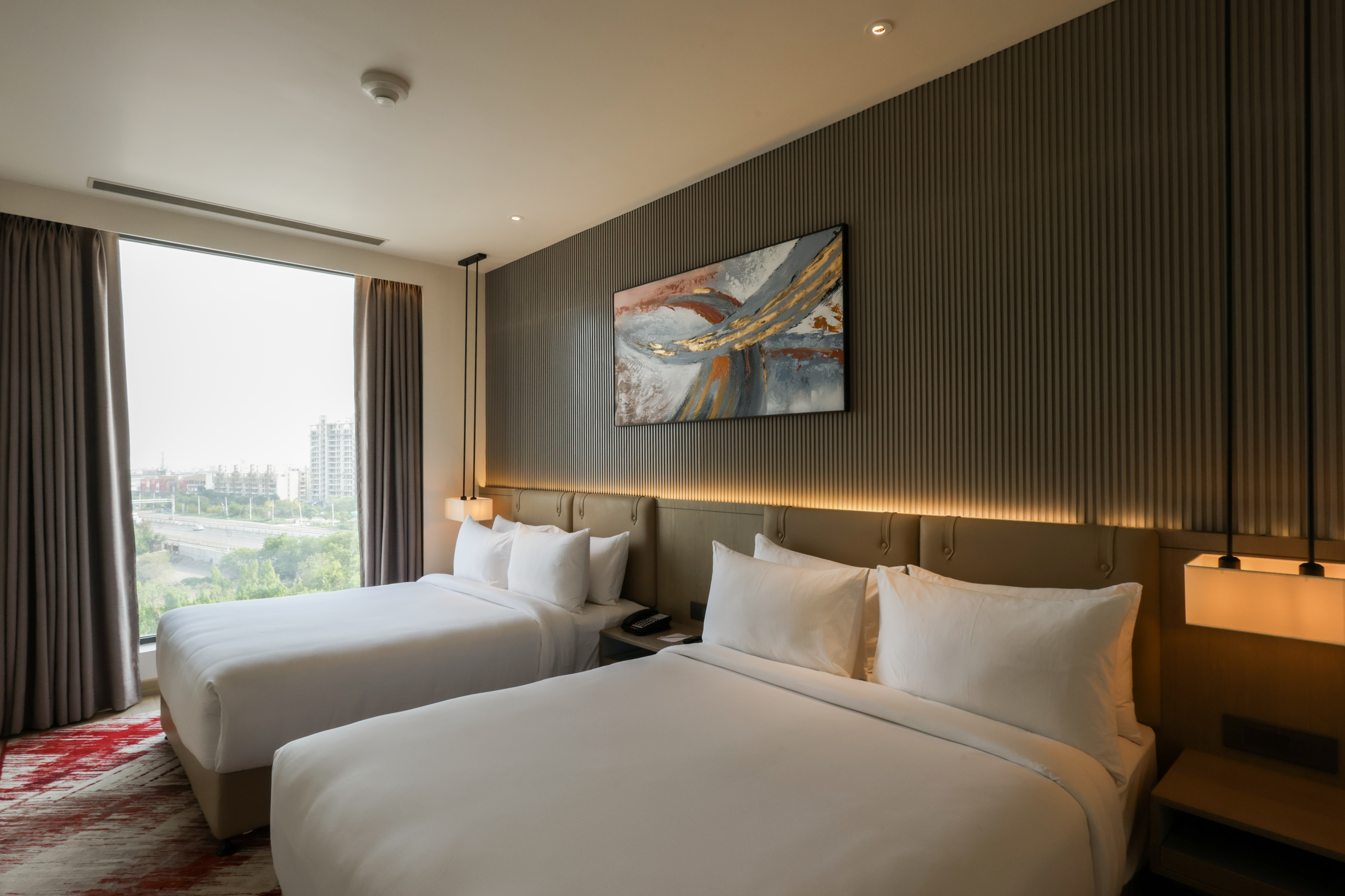 Guest room at the Ramada by Wyndham Sonipat Murthal in Sonipat, Other than US/Canada