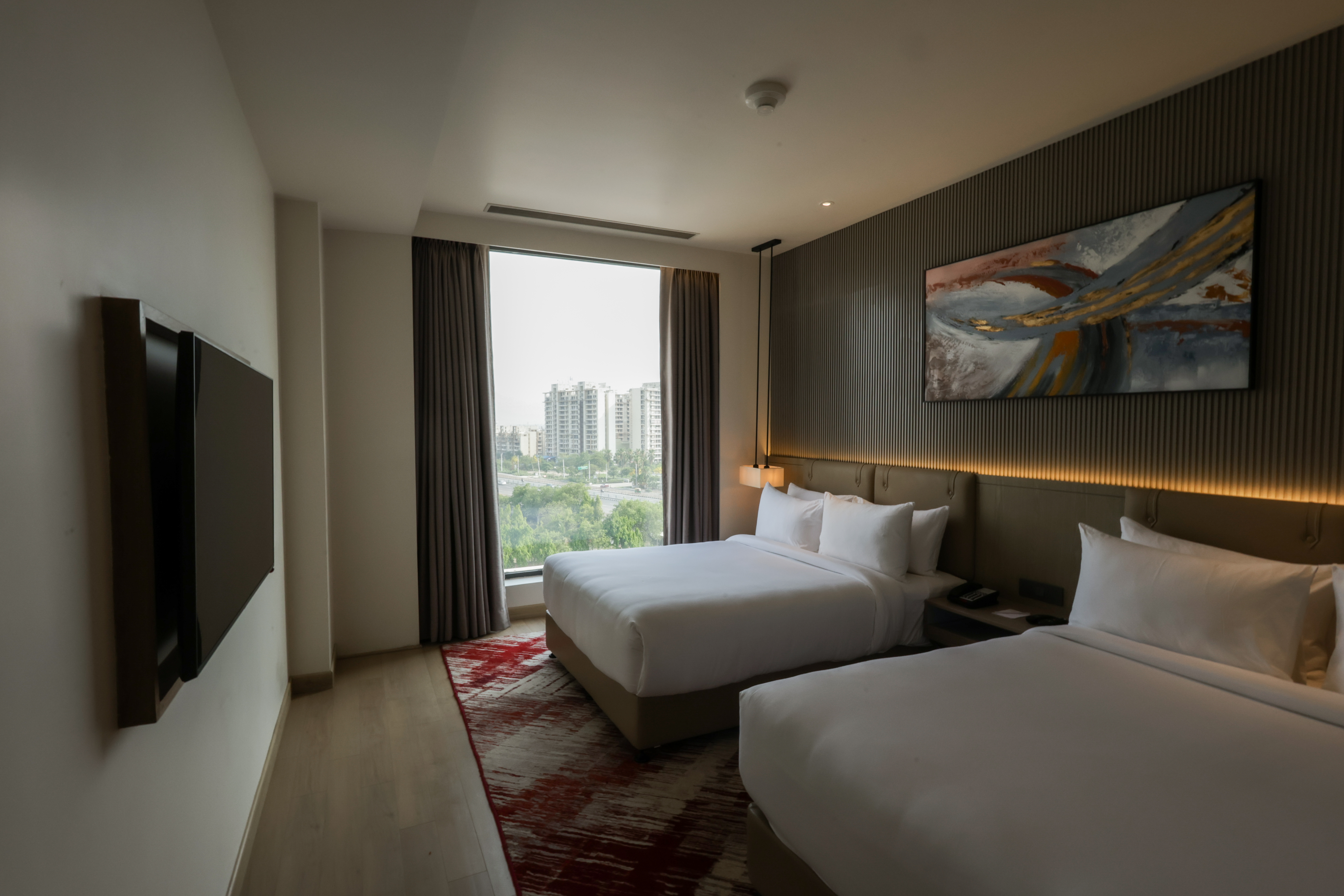 Guest room at the Ramada by Wyndham Sonipat Murthal in Sonipat, Other than US/Canada