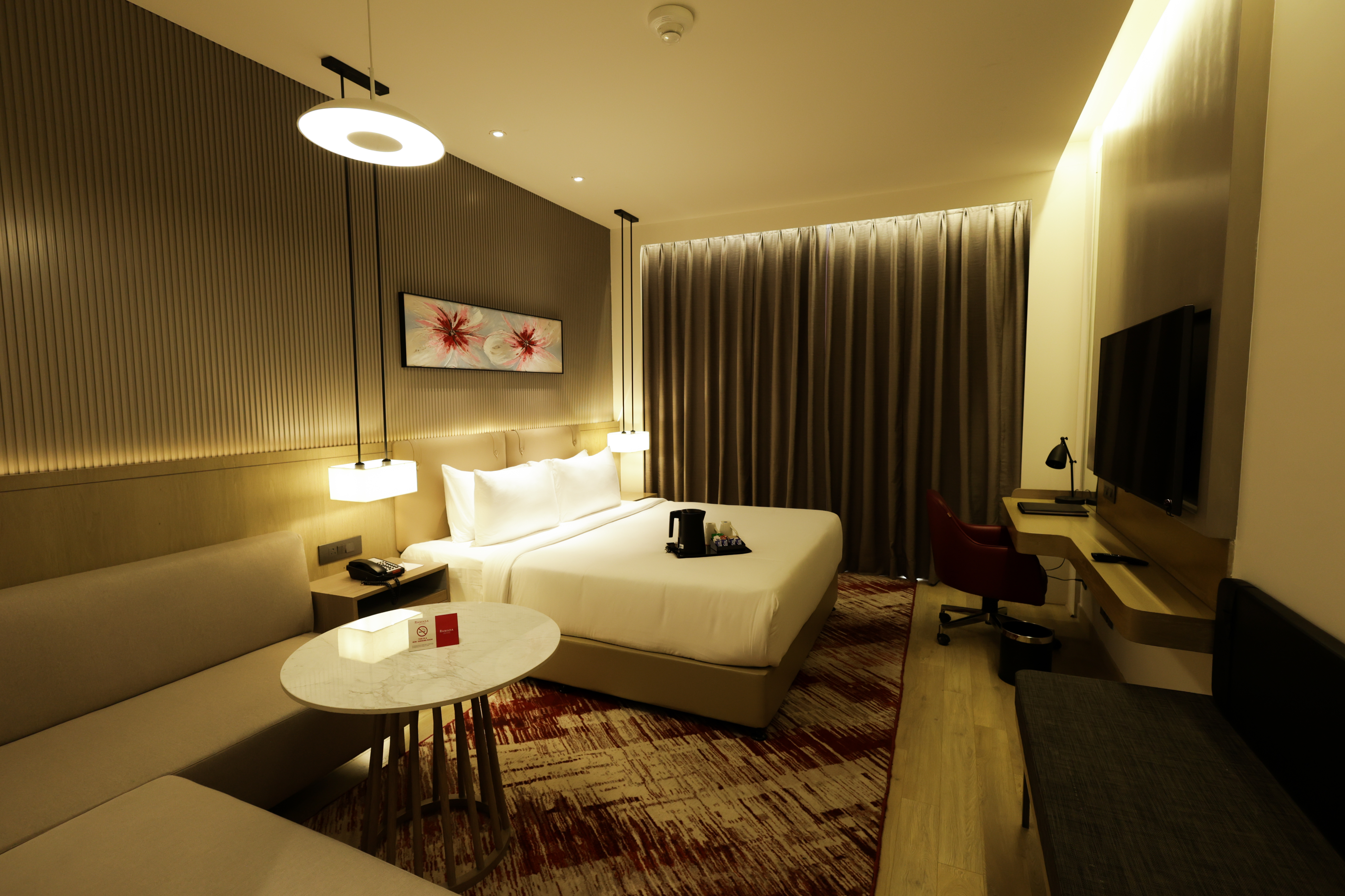 Guest room at the Ramada by Wyndham Sonipat Murthal in Sonipat, Other than US/Canada