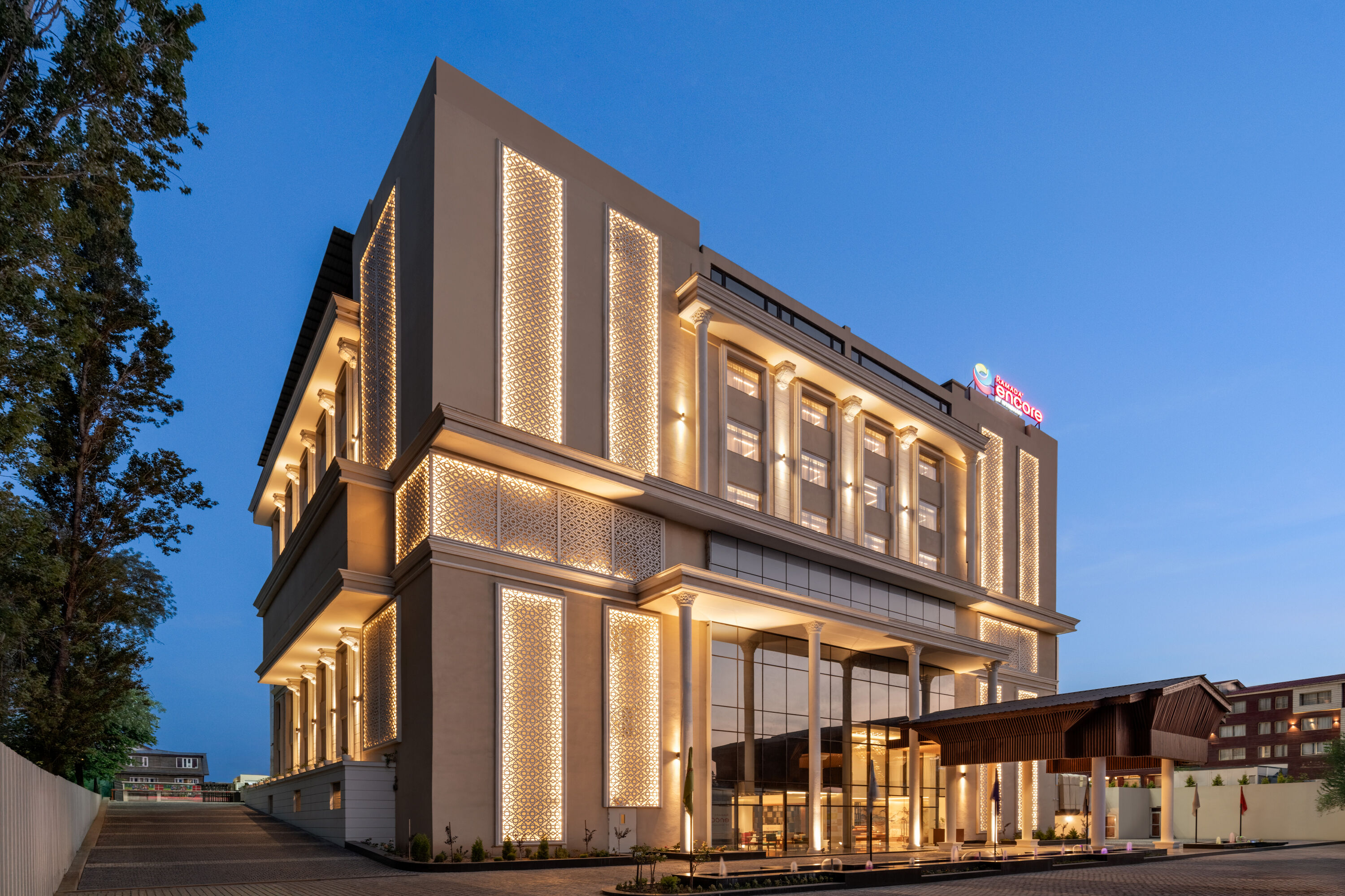 Exterior of Ramada Encore by Wyndham Rajbagh Srinagar hotel in Srinagar, Other than US/Canada