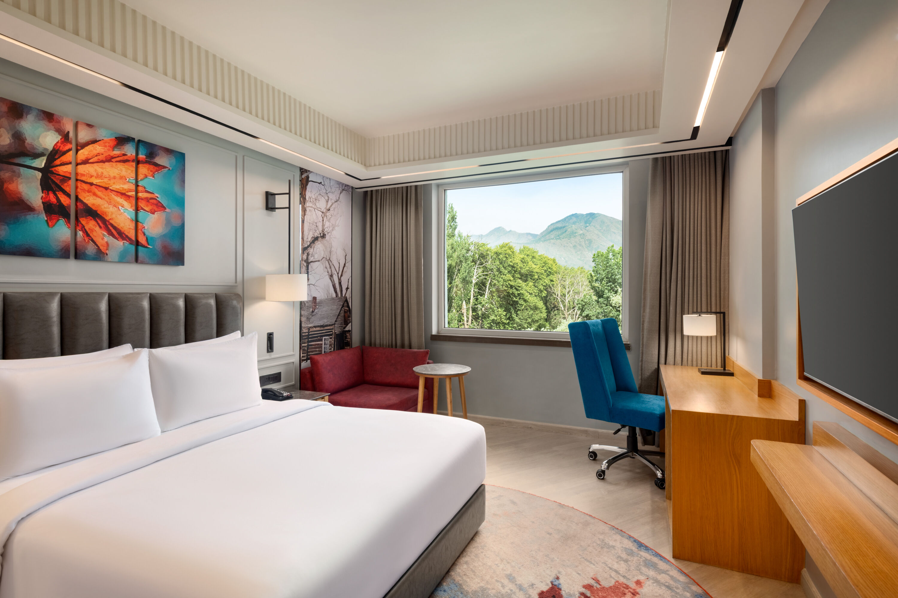 Guest room at the Ramada Encore by Wyndham Rajbagh Srinagar in Srinagar, Other than US/Canada