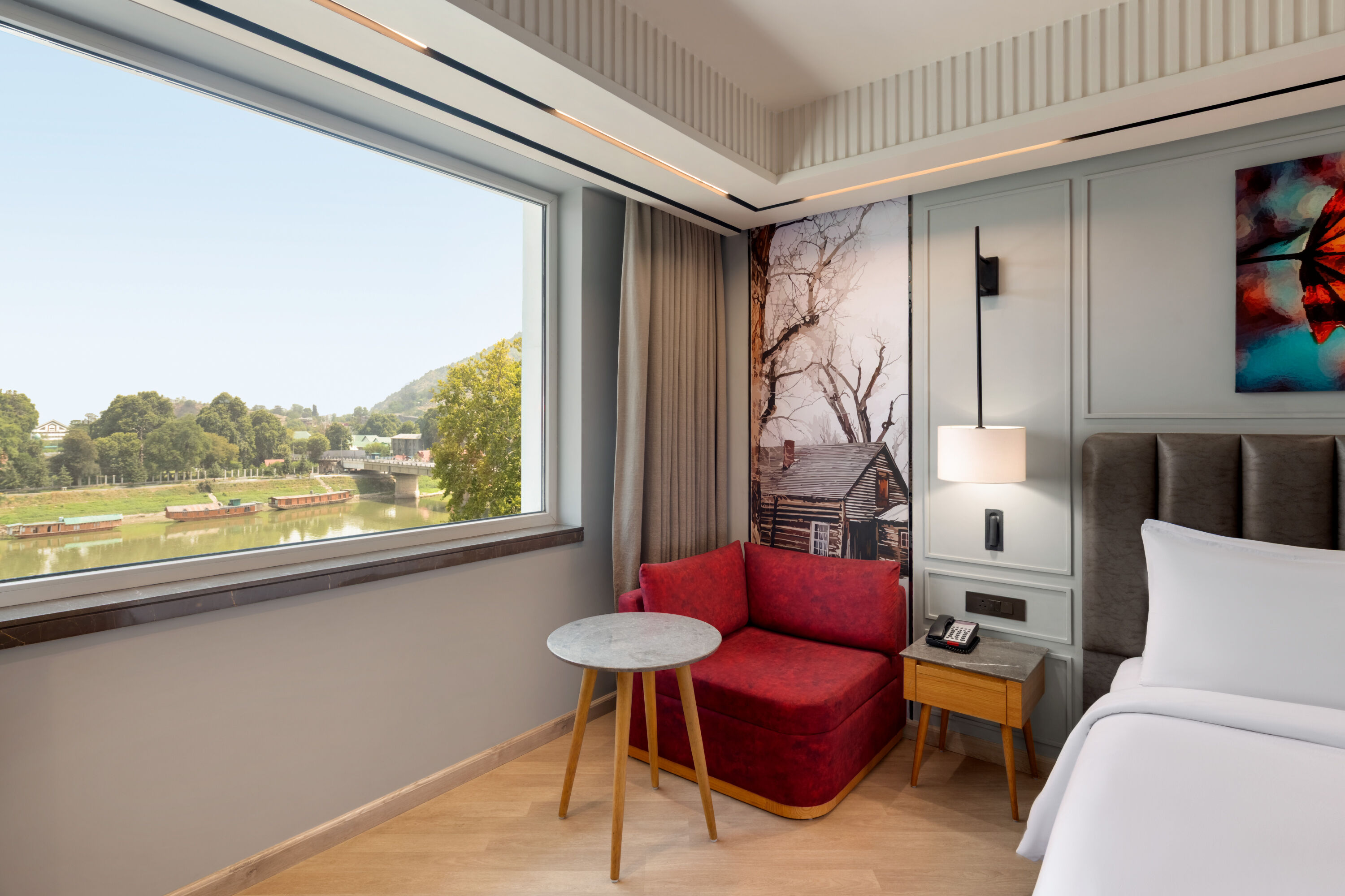 Guest room at the Ramada Encore by Wyndham Rajbagh Srinagar in Srinagar, Other than US/Canada