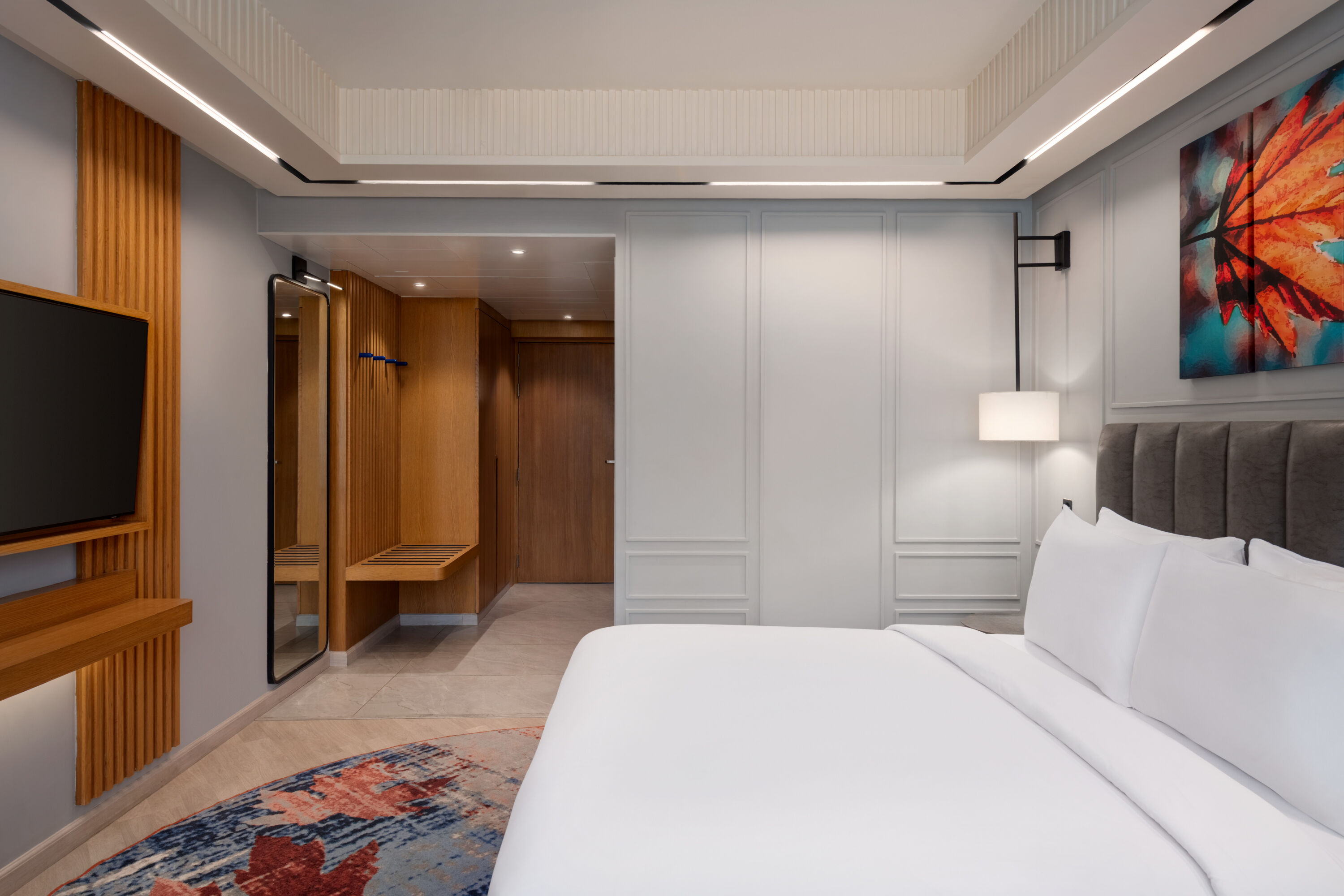 Guest room at the Ramada Encore by Wyndham Rajbagh Srinagar in Srinagar, Other than US/Canada