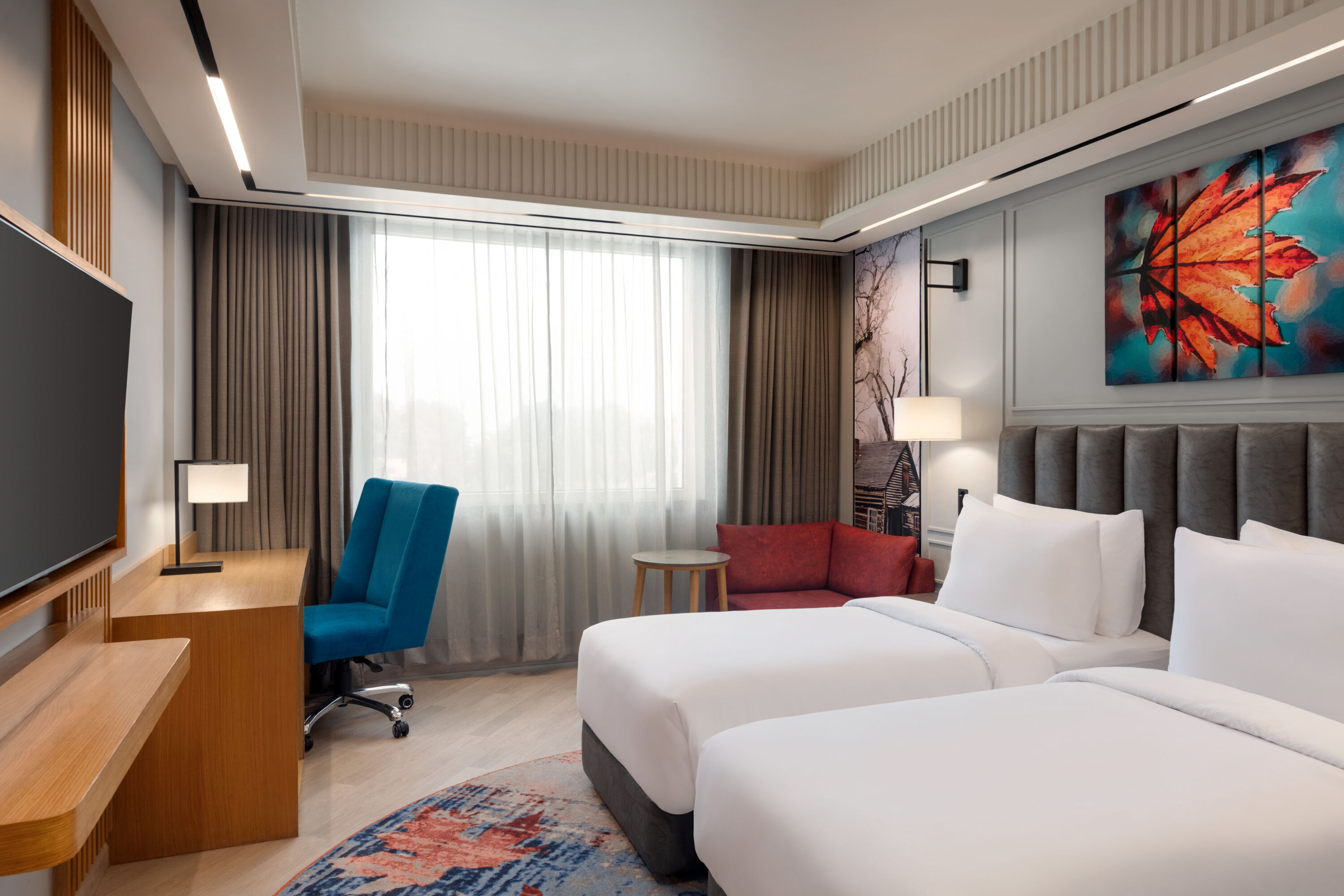 Guest room at the Ramada Encore by Wyndham Rajbagh Srinagar in Srinagar, Other than US/Canada