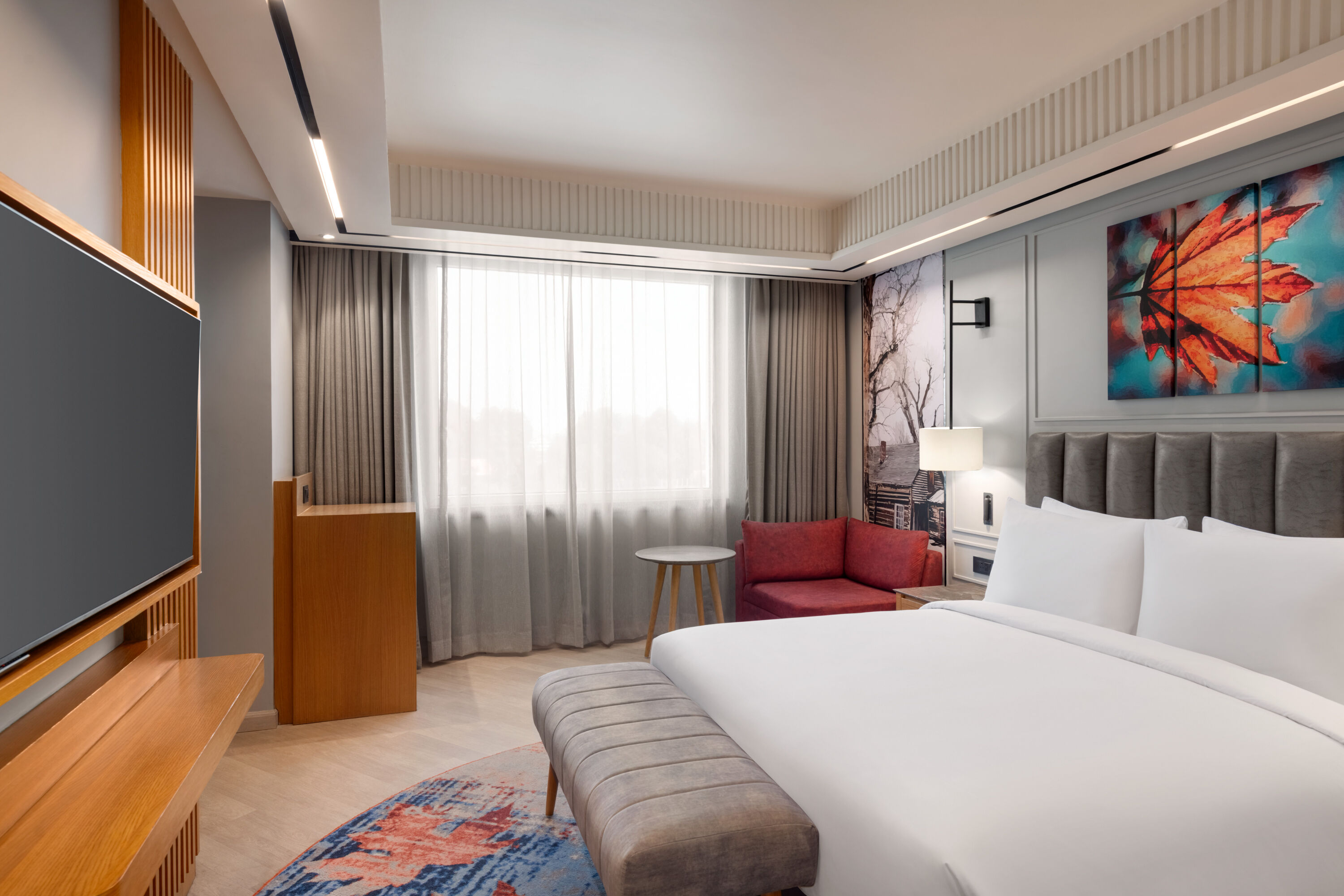 Guest room at the Ramada Encore by Wyndham Rajbagh Srinagar in Srinagar, Other than US/Canada