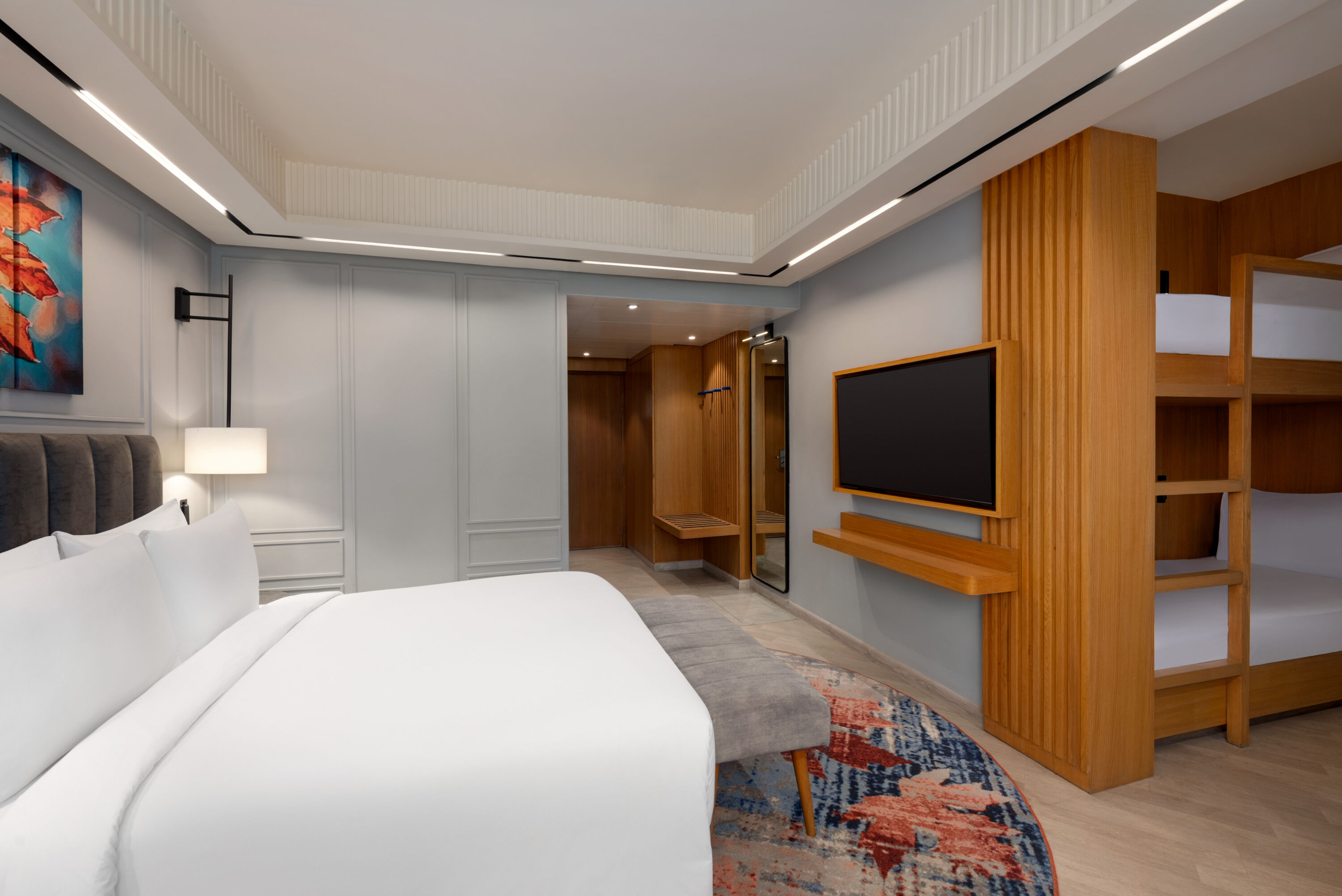 Guest room at the Ramada Encore by Wyndham Rajbagh Srinagar in Srinagar, Other than US/Canada