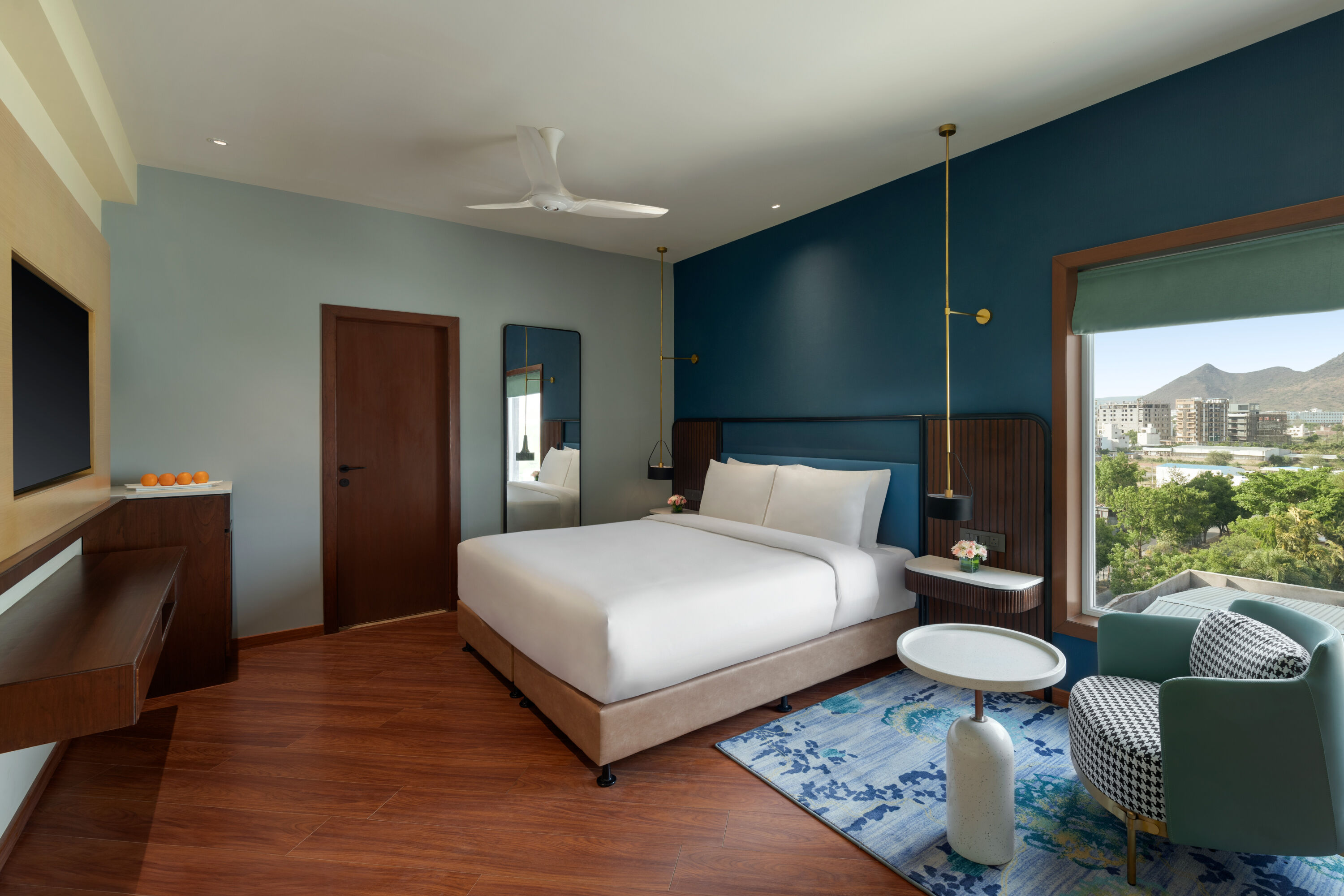 Guest room at the Ramada Encore by Wyndham Udaipur Roopnagar in Udaipur, Other than US/Canada