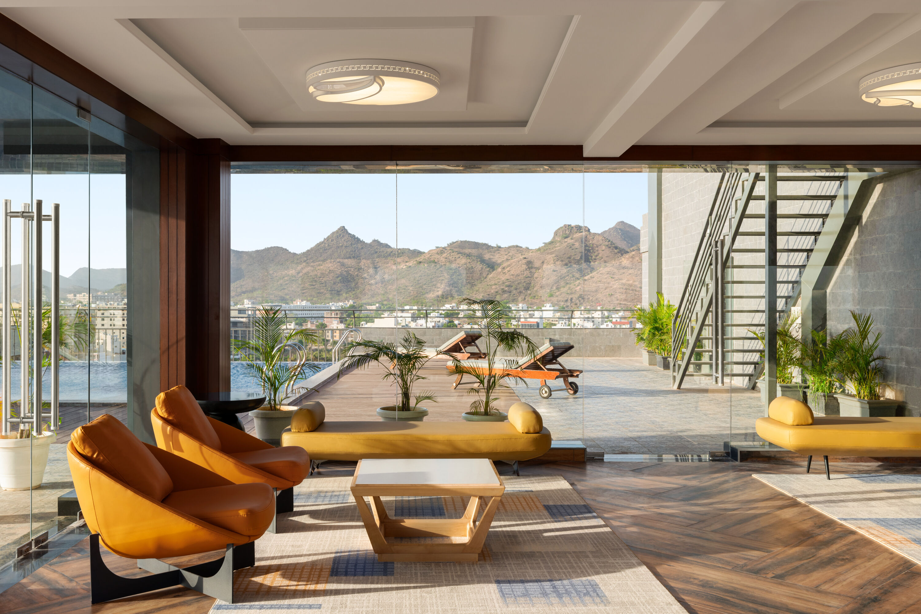 Ramada Encore by Wyndham Udaipur Roopnagar poolside restaurant in Udaipur, Other than US/Canada