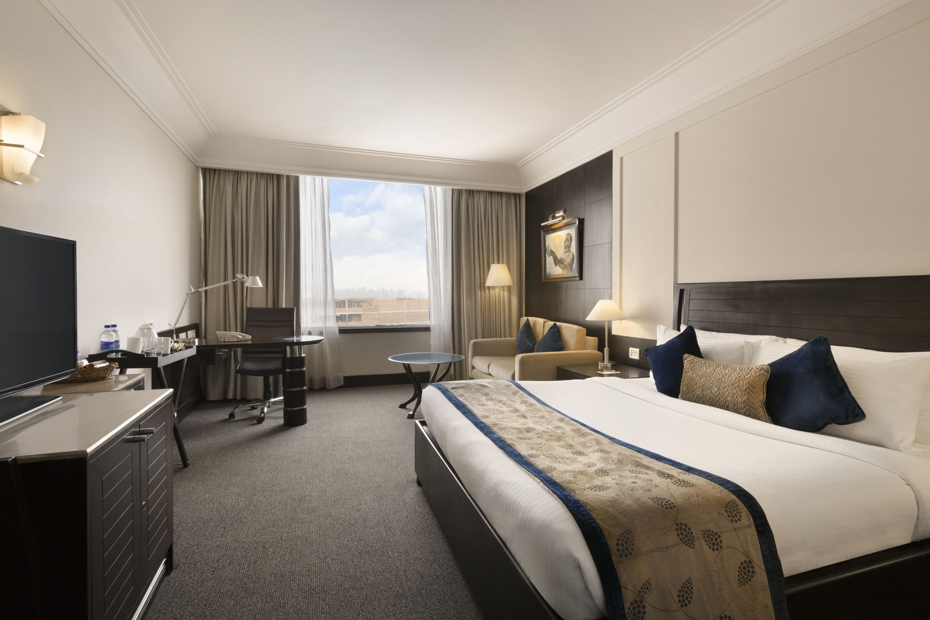 Guest room at the Ramada Plaza by Wyndham JHV Varanasi in Varanasi, Other than US/Canada