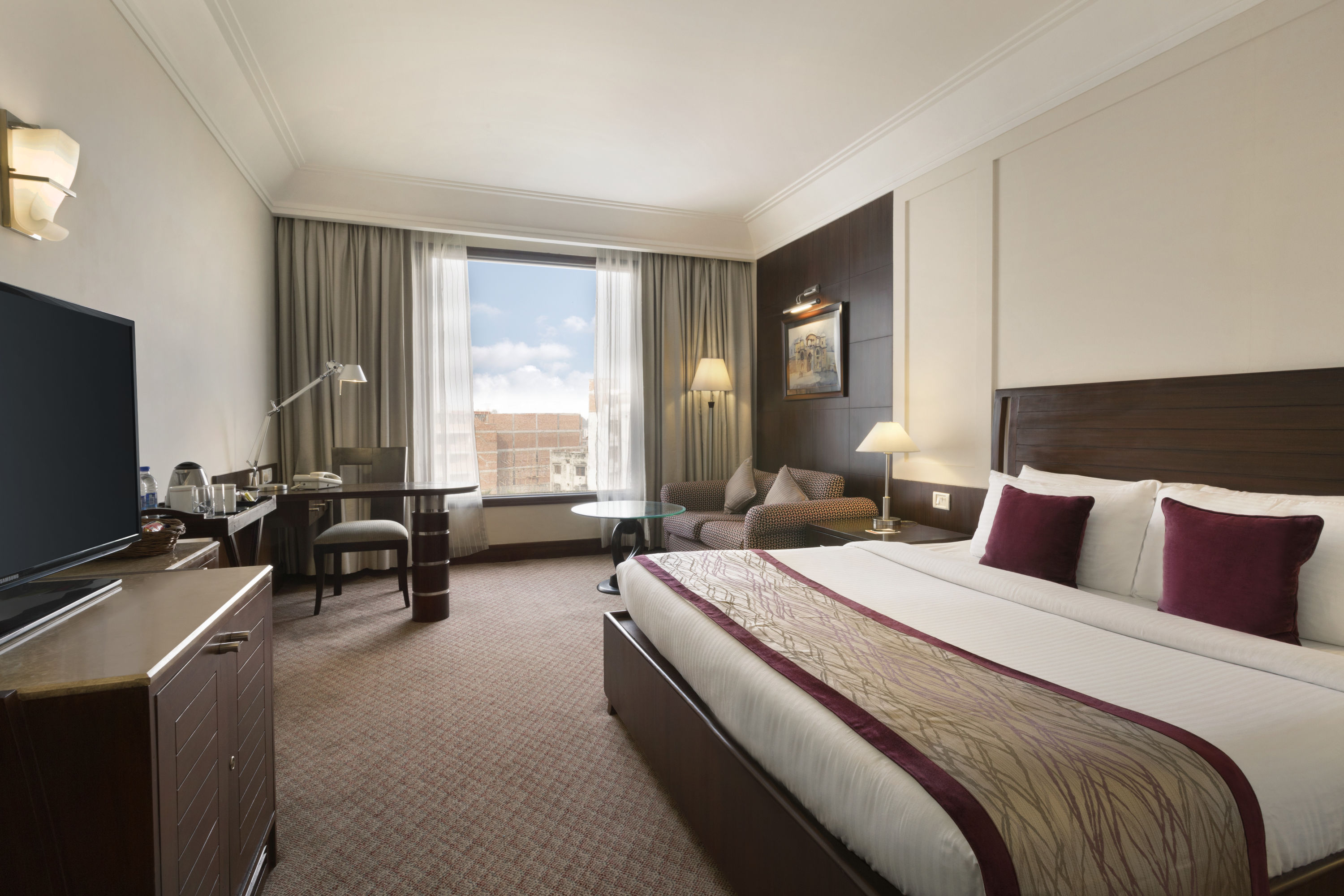 Guest room at the Ramada Plaza by Wyndham JHV Varanasi in Varanasi, Other than US/Canada