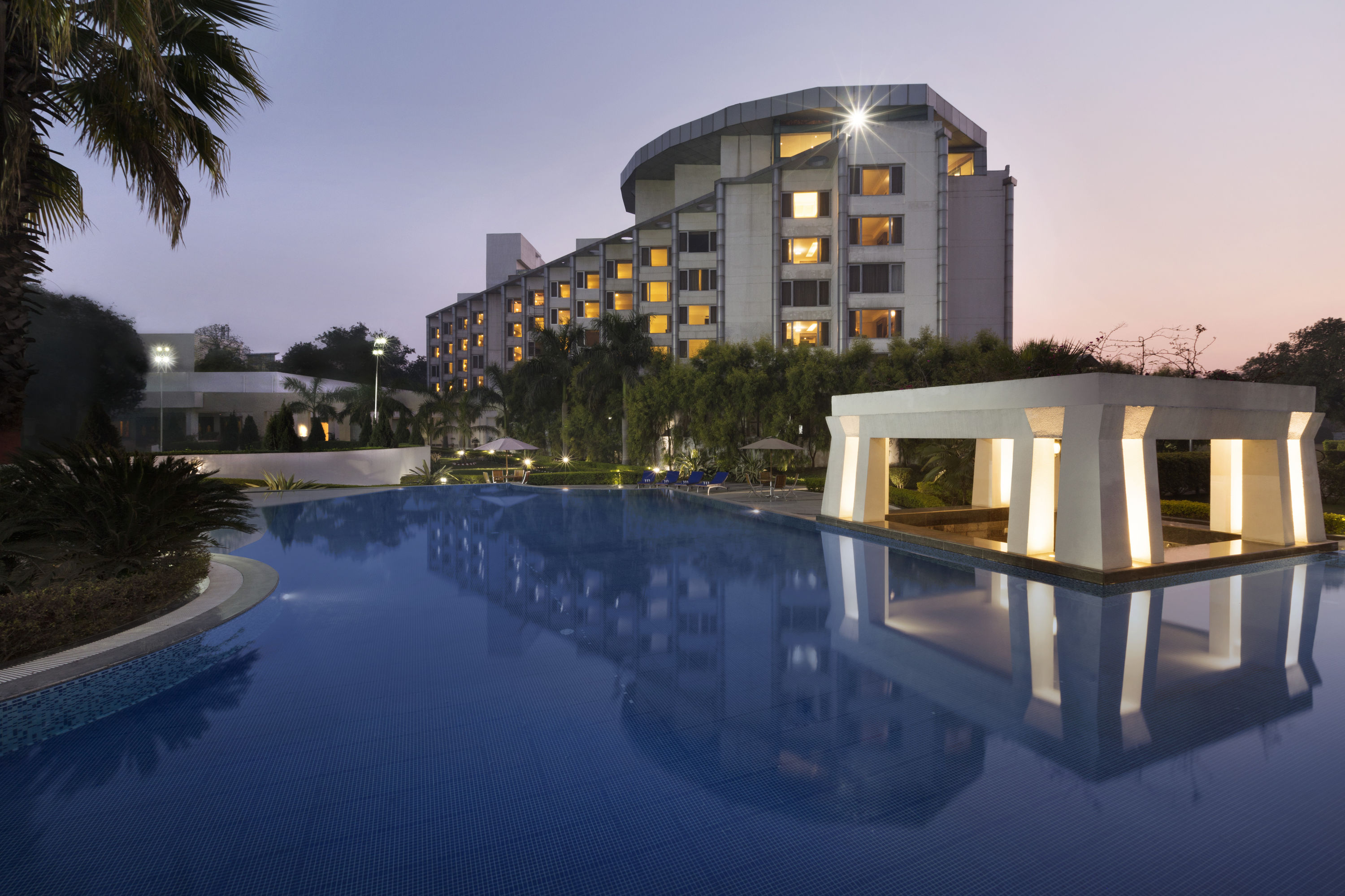 Pool at the Ramada Plaza by Wyndham JHV Varanasi in Varanasi, Other than US/Canada