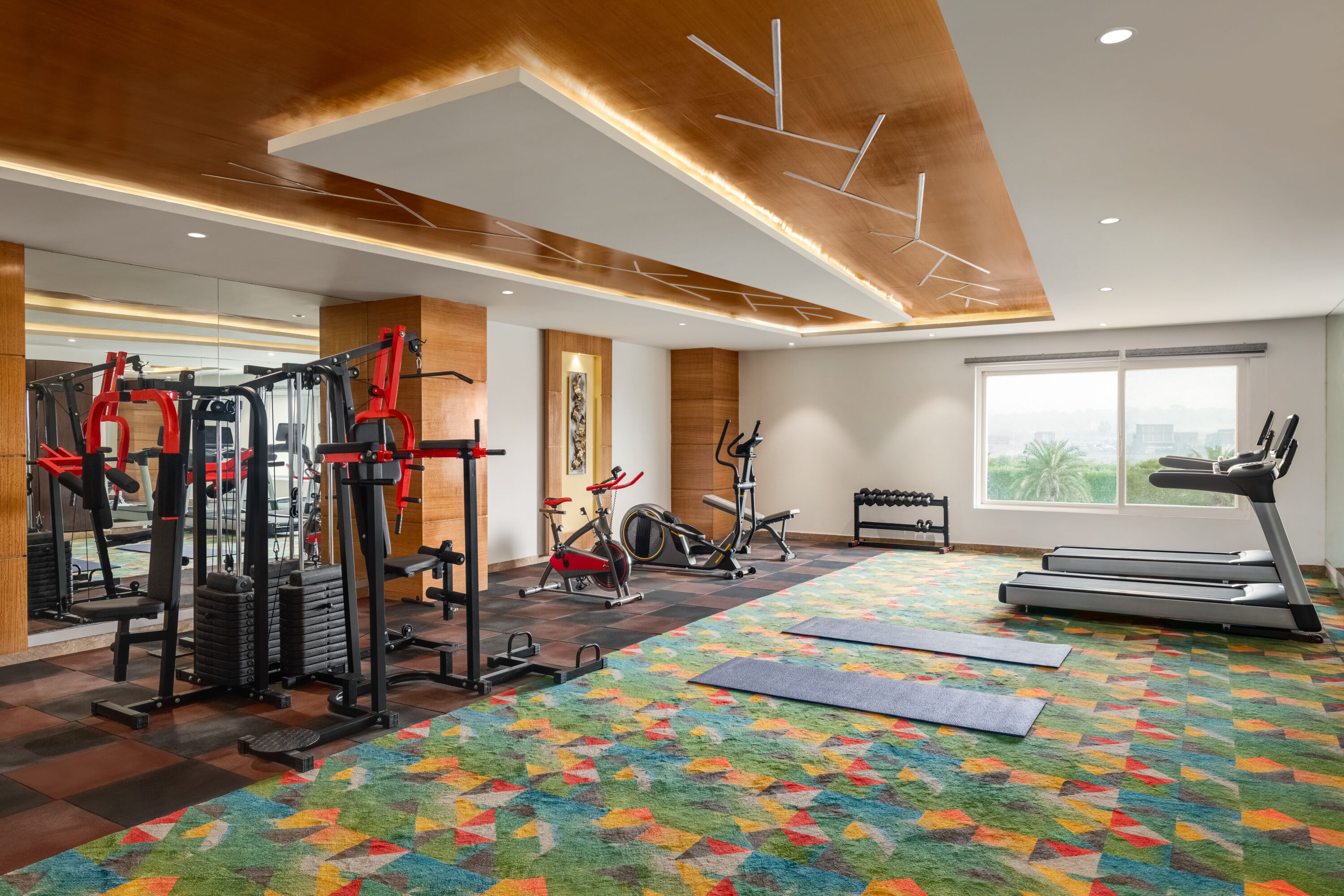 Fitness room at Ramada Plaza by Wyndham Jammu Vijaypur in Vijaypur, Other than US/Canada