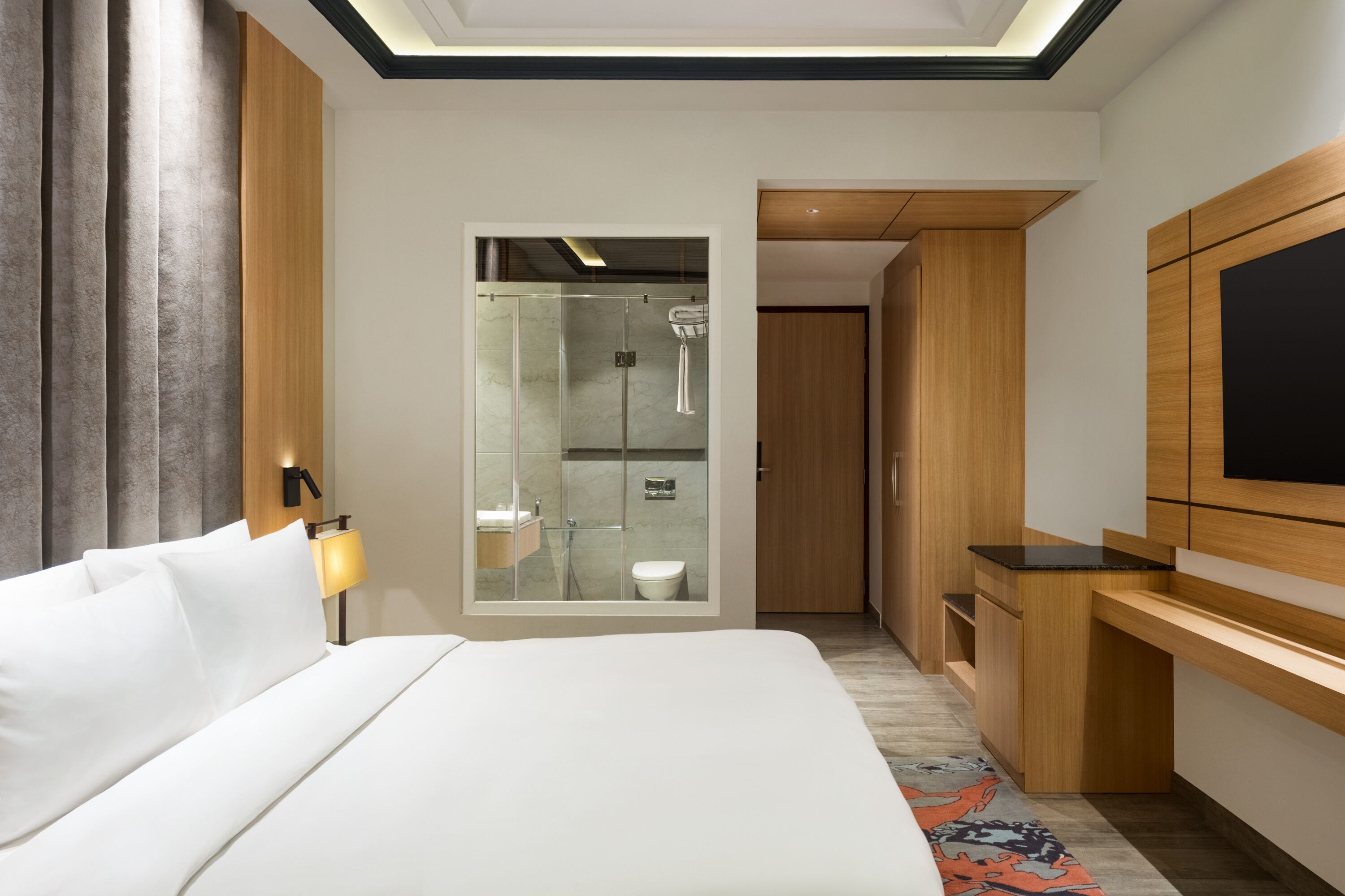 Guest room at the Ramada Plaza by Wyndham Jammu Vijaypur in Vijaypur, Other than US/Canada