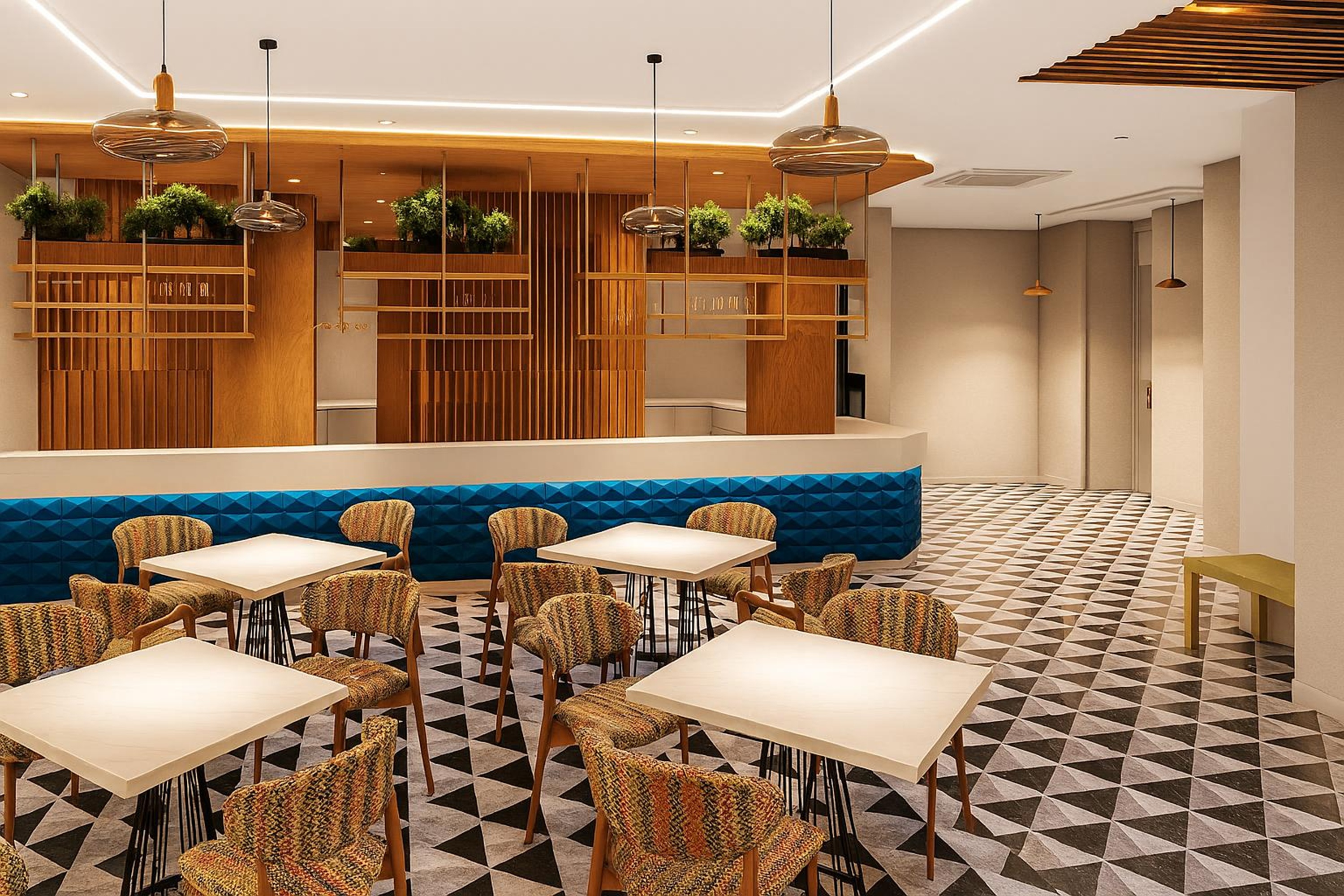 Ramada Encore by Wyndham Vrindavan Rukmani Vihar cafe in Vrindavan, Other than US/Canada