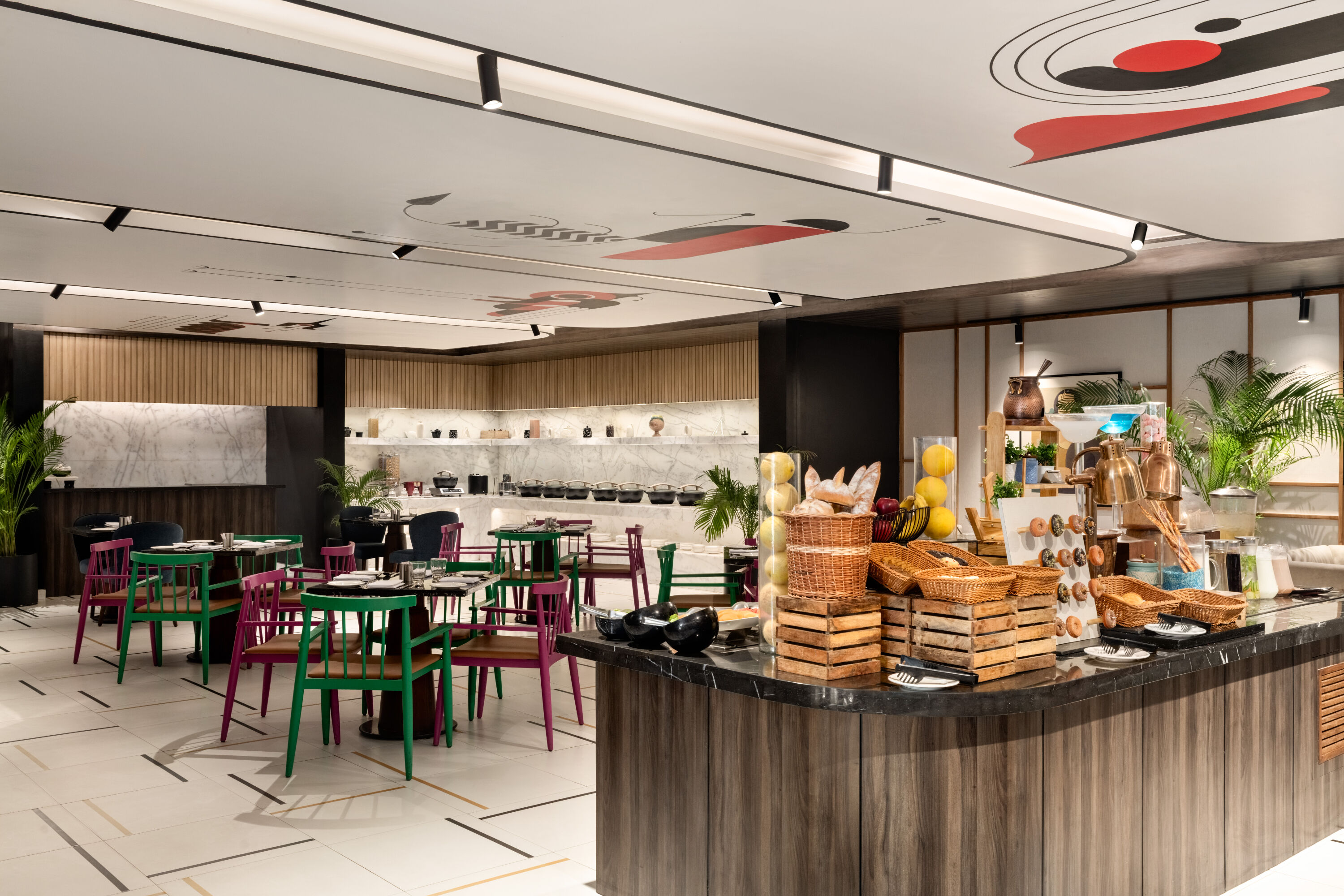 Ramada Encore by Wyndham Chandigarh Zirakpur restaurant buffet in Zirakpur, Other than US/Canada