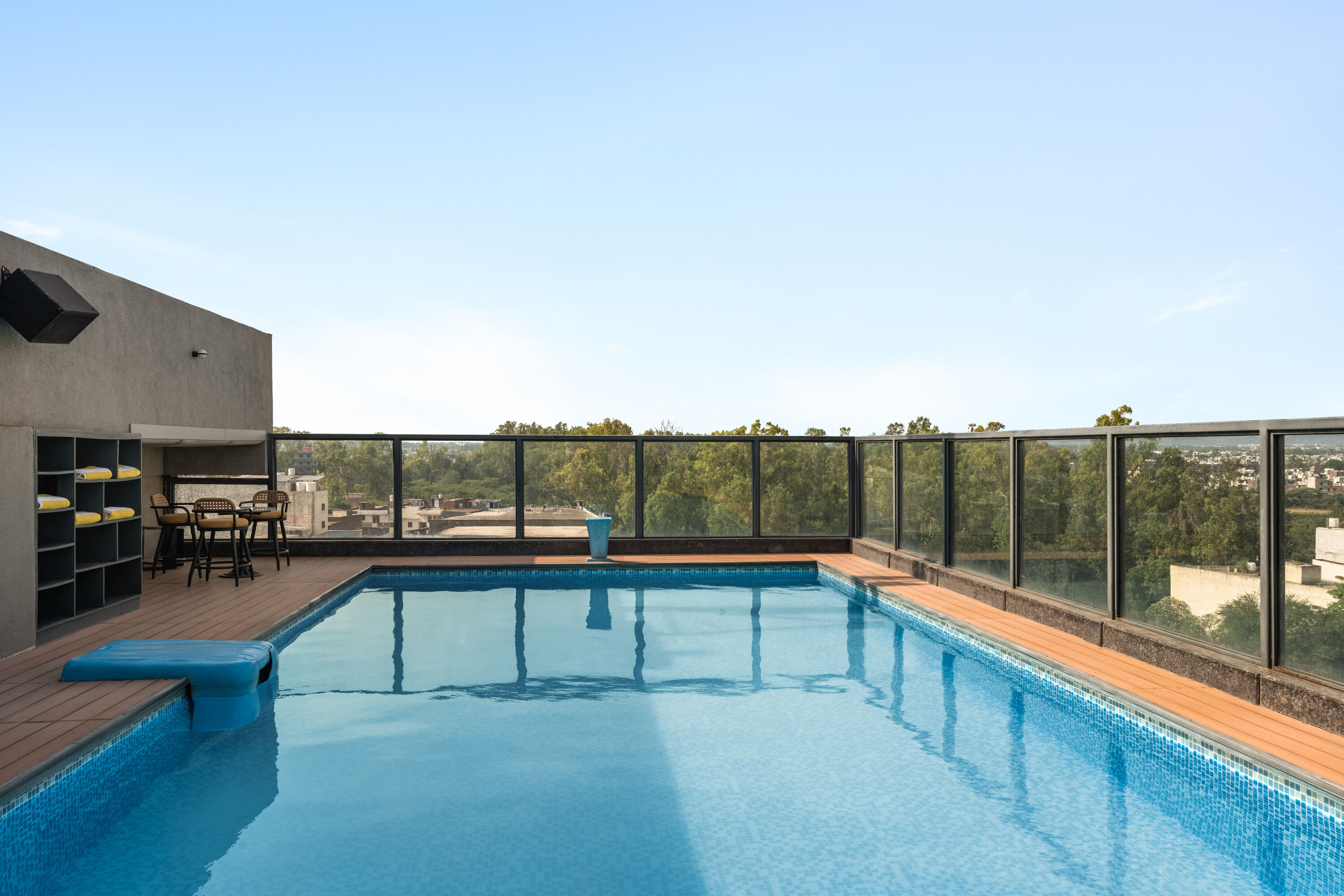Pool at the Ramada Encore by Wyndham Chandigarh Zirakpur in Zirakpur, Other than US/Canada
