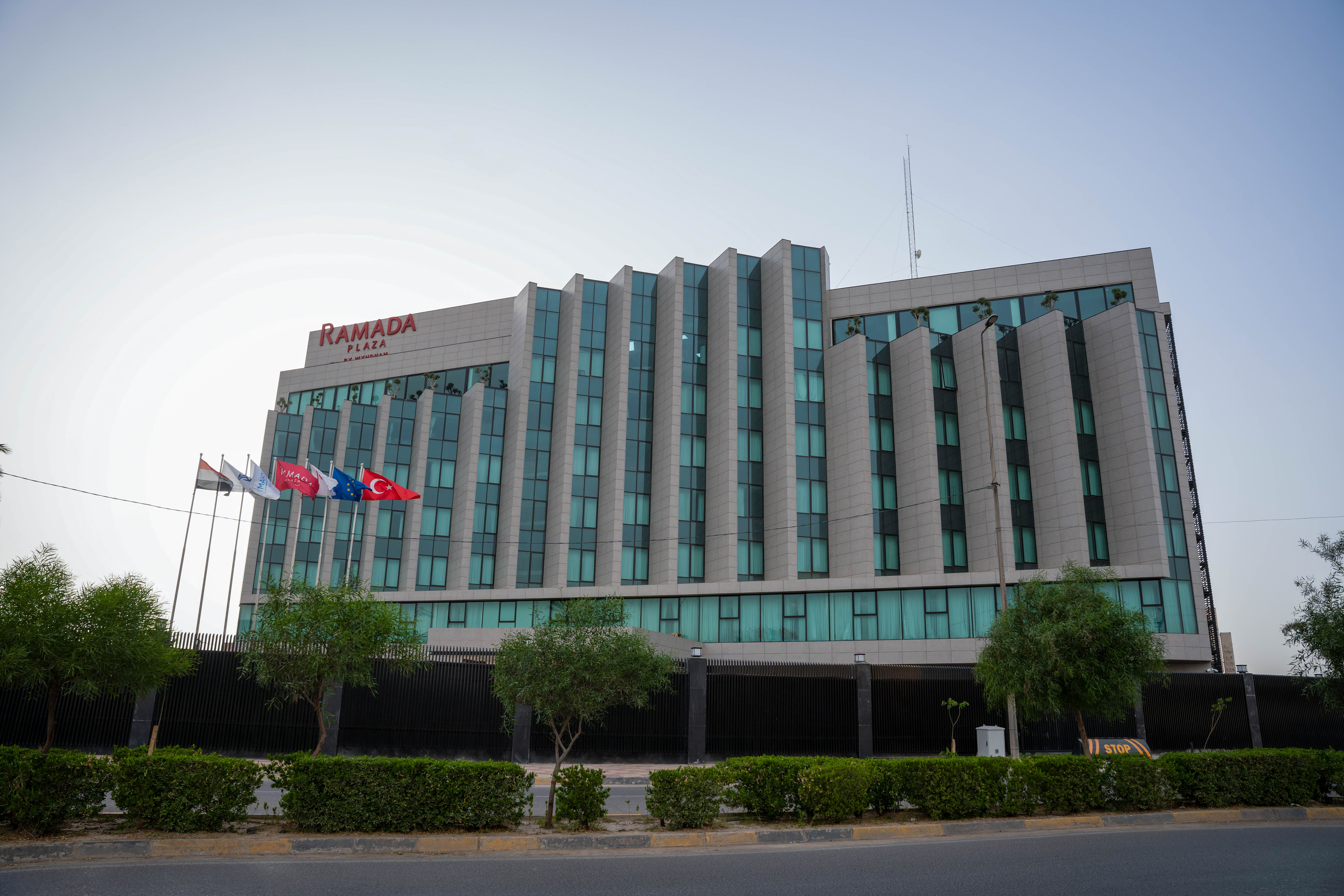 Exterior of Ramada Plaza by Wyndham Mosul Corniche hotel in Mosul, Other than US/Canada