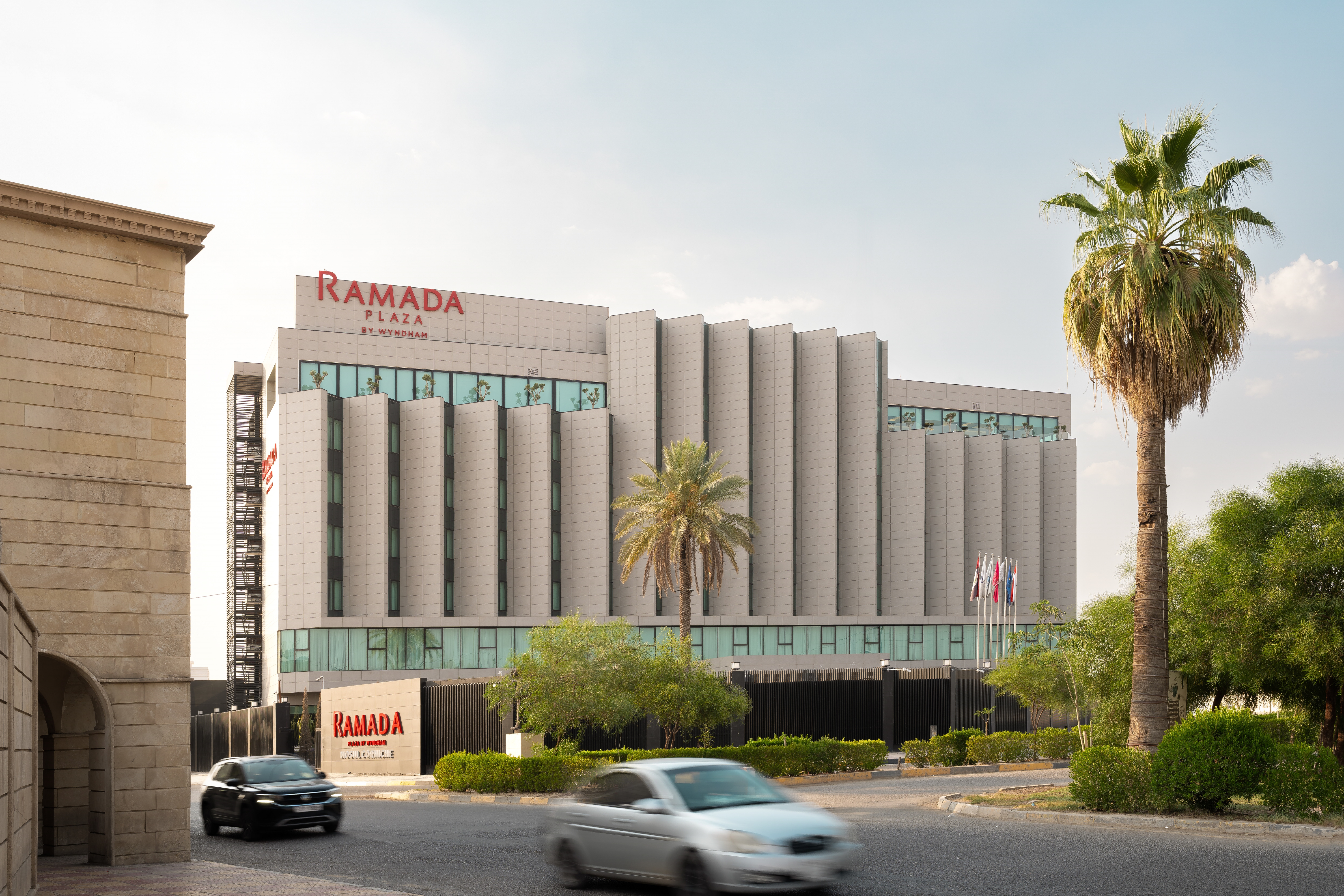 Exterior of Ramada Plaza by Wyndham Mosul Corniche hotel in Mosul, Other than US/Canada