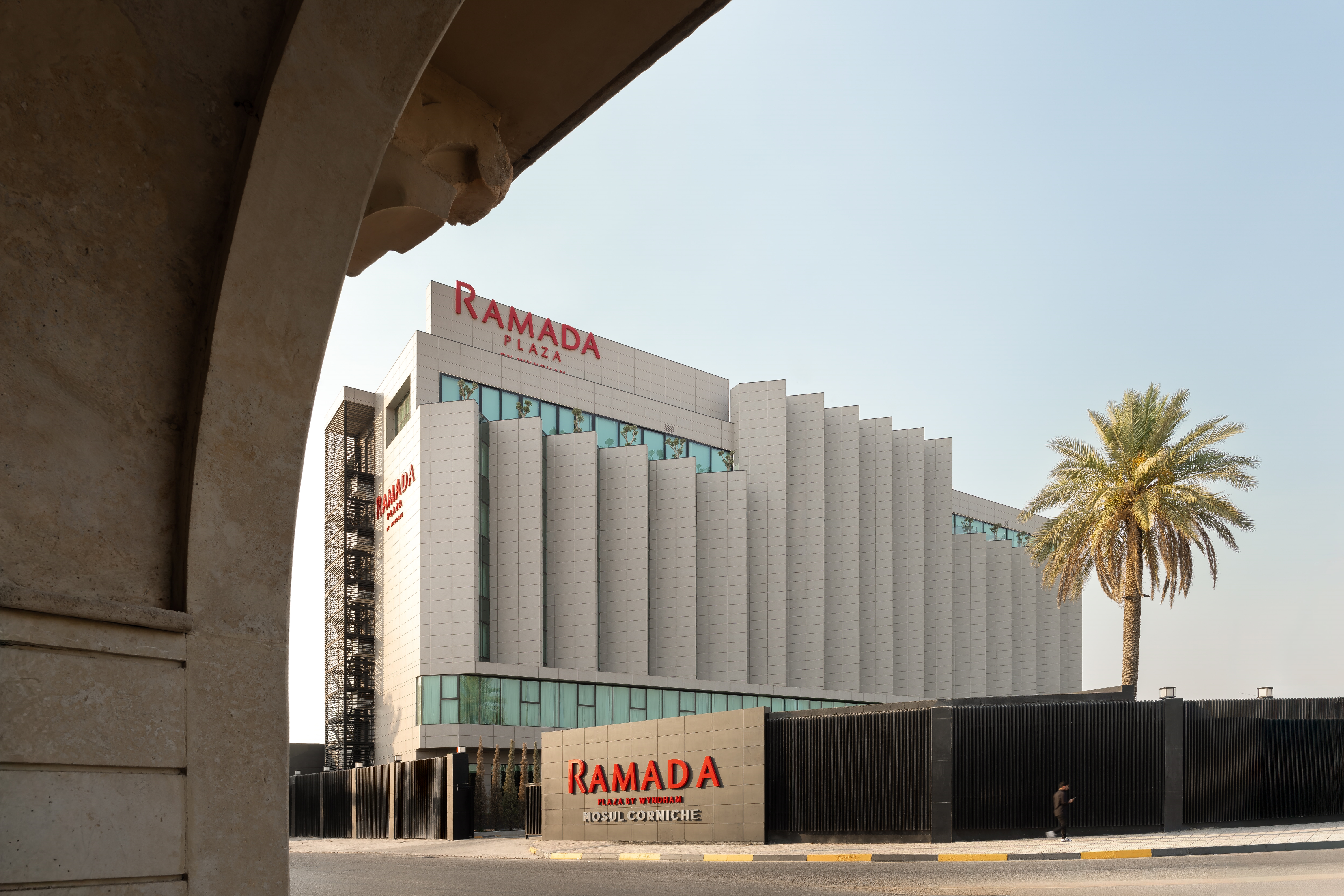 Exterior of Ramada Plaza by Wyndham Mosul Corniche hotel in Mosul, Other than US/Canada