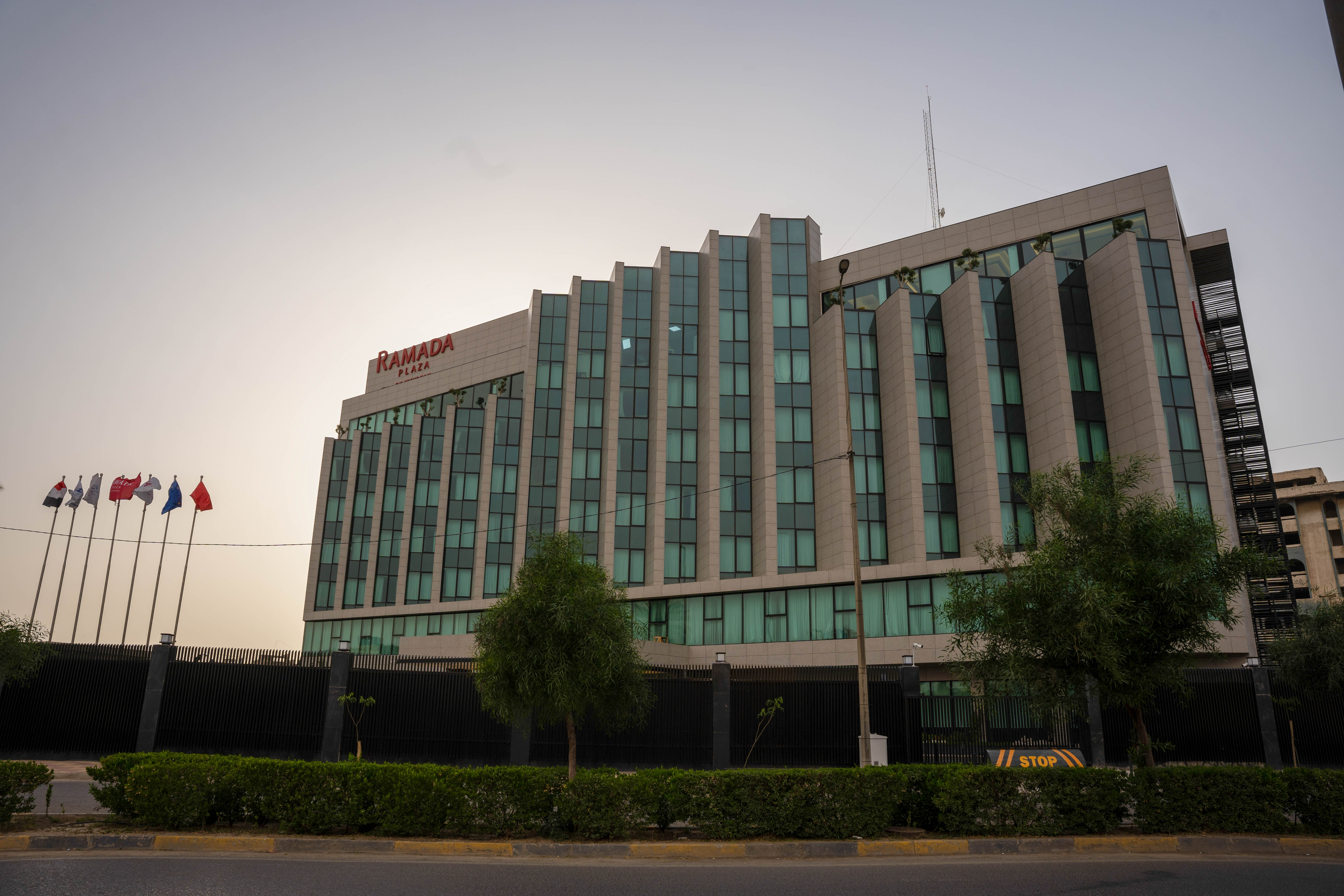 Exterior of Ramada Plaza by Wyndham Mosul Corniche hotel in Mosul, Other than US/Canada