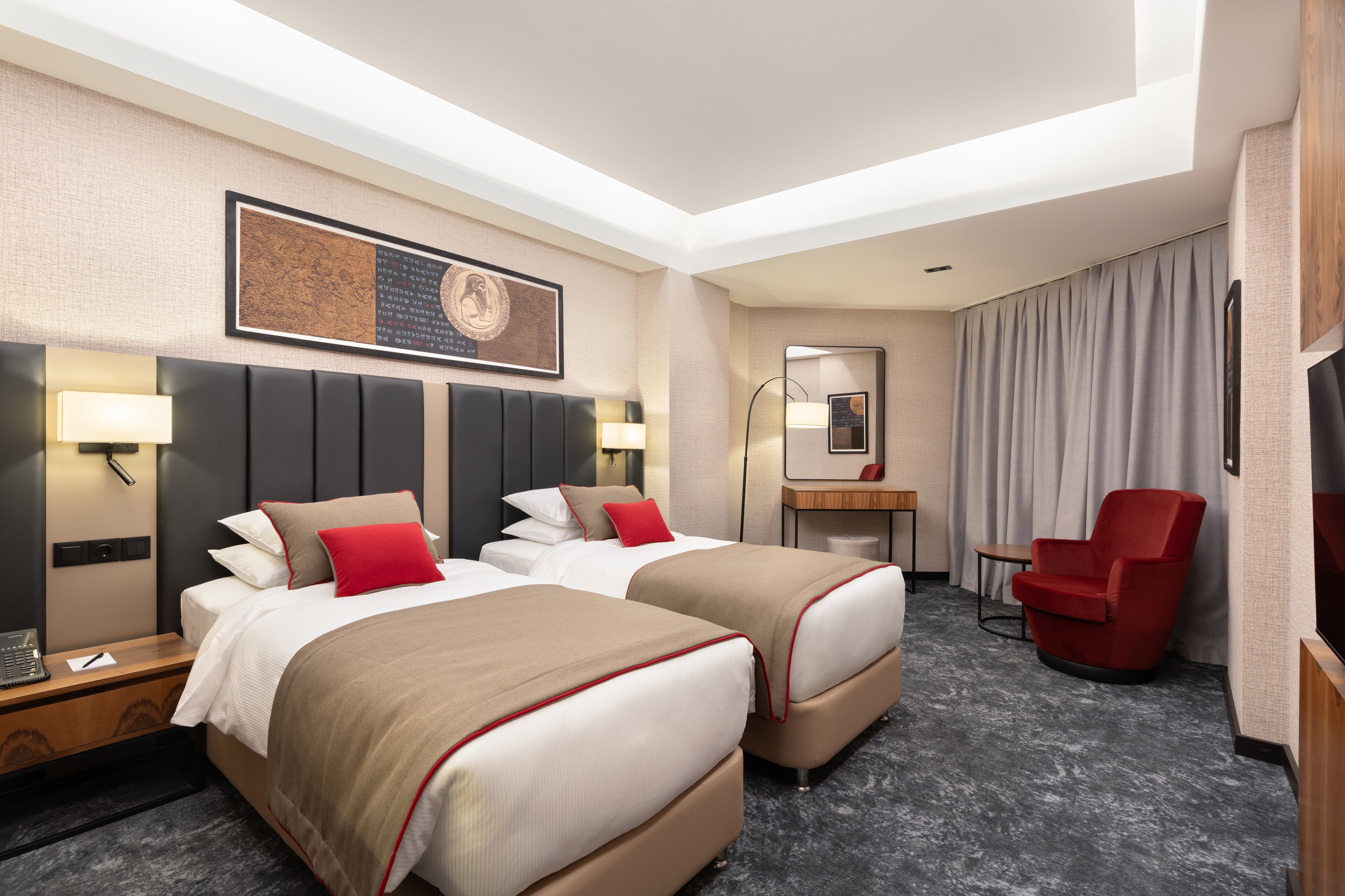 Guest room at the Ramada Plaza by Wyndham Mosul Corniche in Mosul, Other than US/Canada