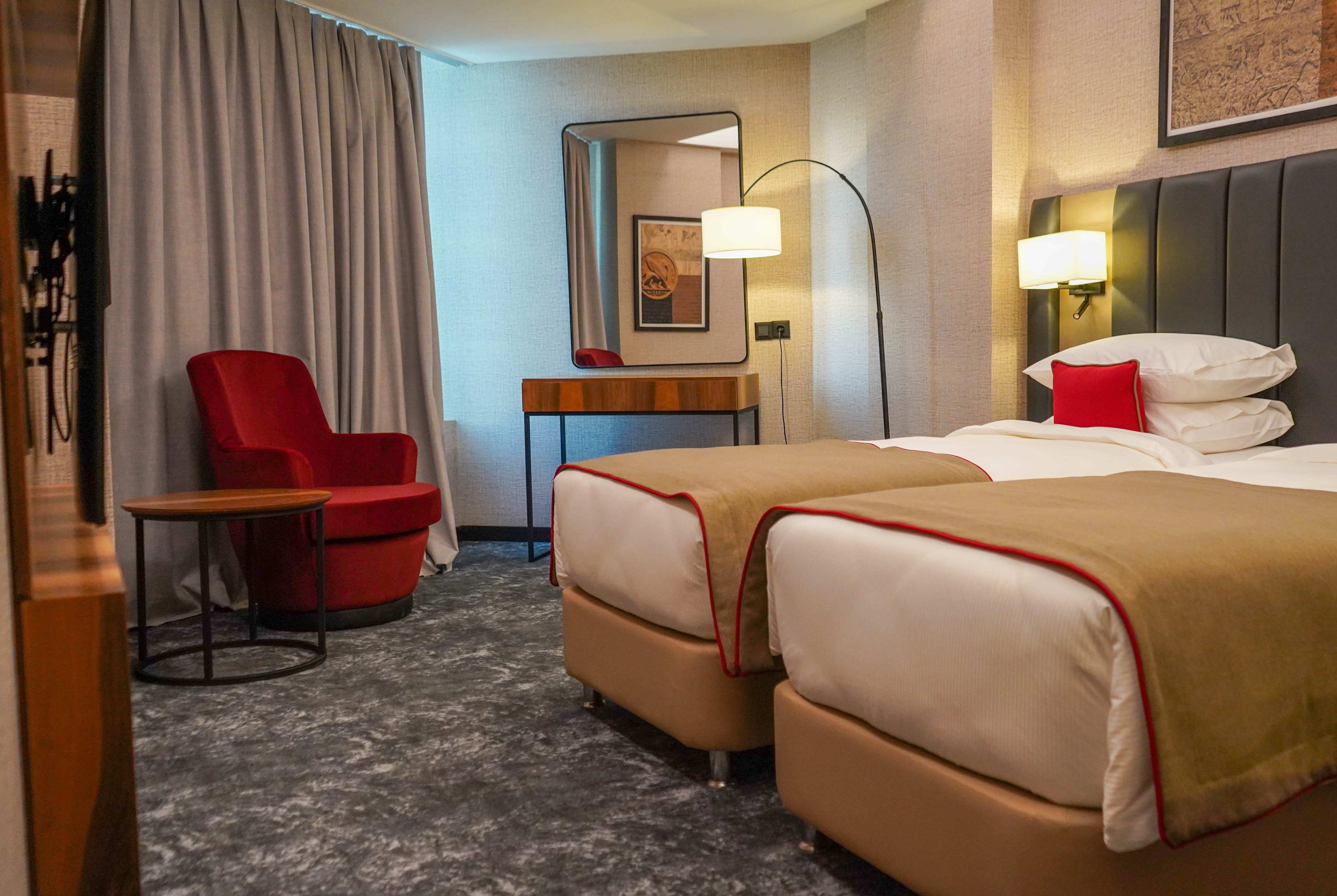 Guest room at the Ramada Plaza by Wyndham Mosul Corniche in Mosul, Other than US/Canada