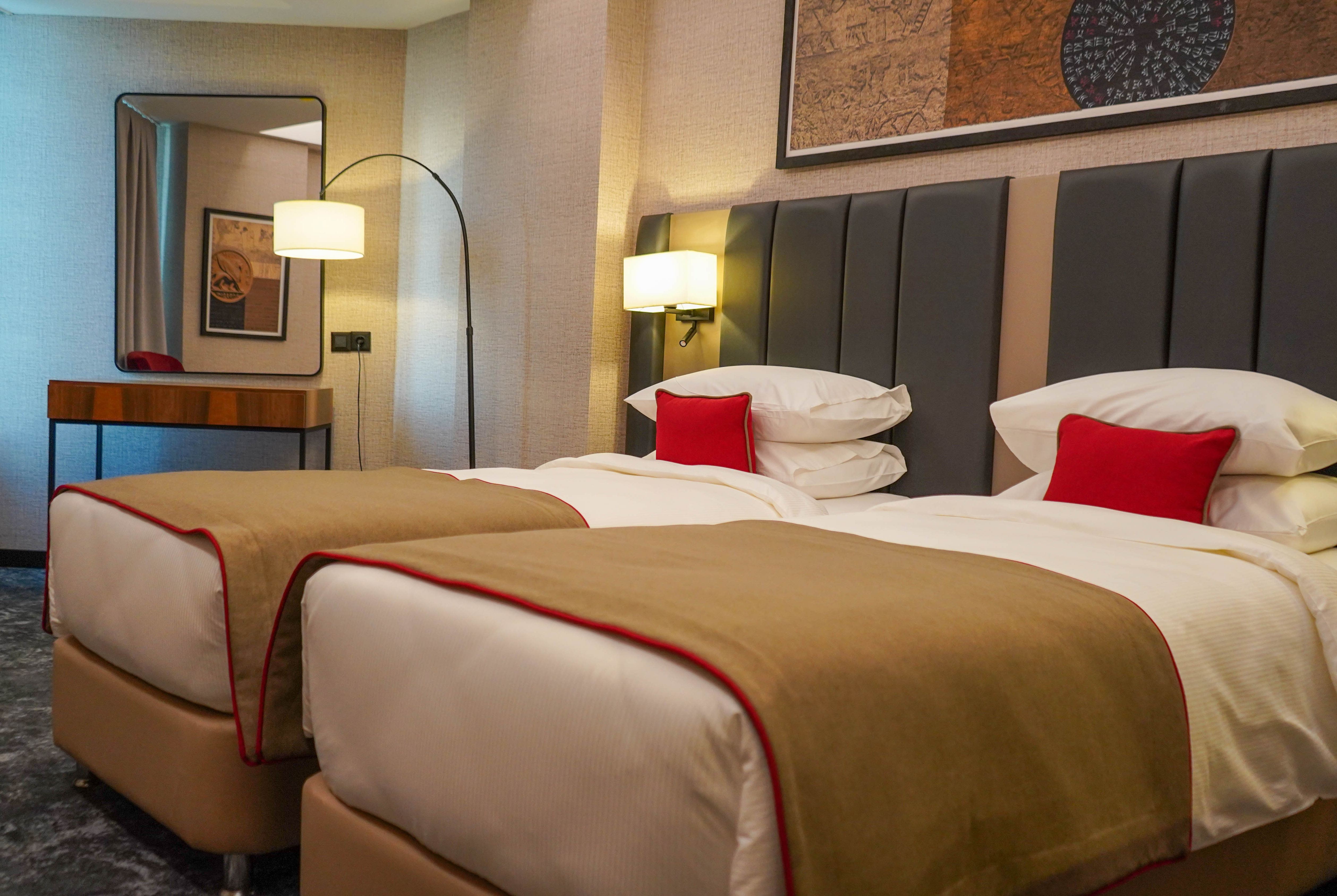 Guest room at the Ramada Plaza by Wyndham Mosul Corniche in Mosul, Other than US/Canada