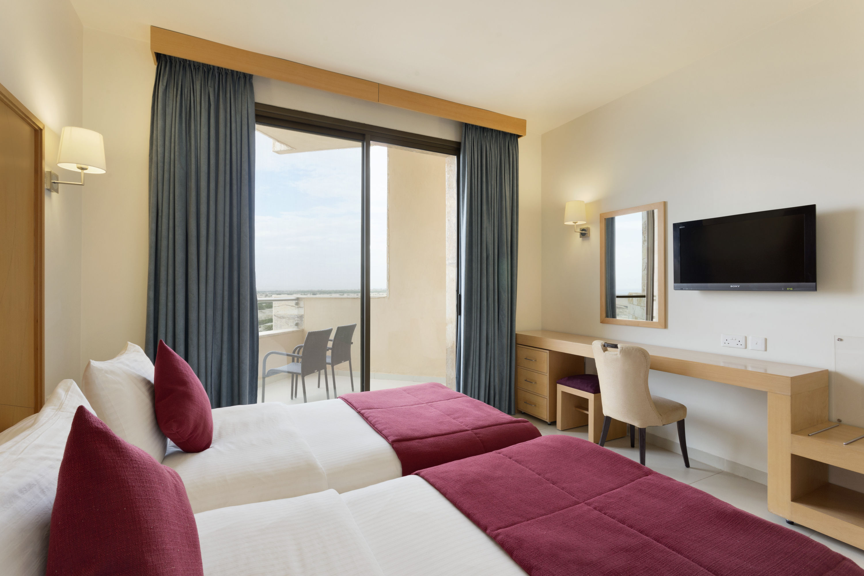 Guest room at the Ramada Resort by Wyndham Dead Sea in Sweimeh, Other than US/Canada