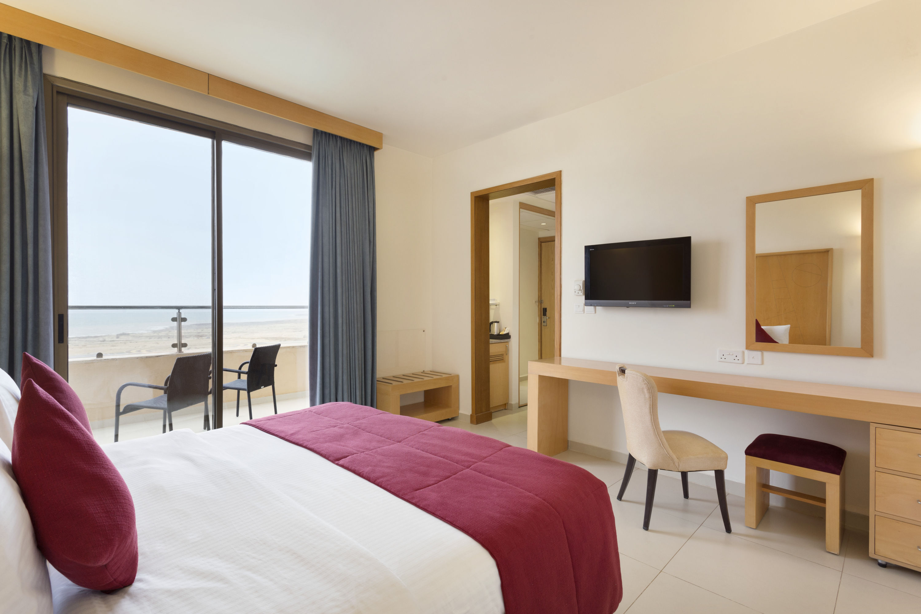 Guest room at the Ramada Resort by Wyndham Dead Sea in Sweimeh, Other than US/Canada
