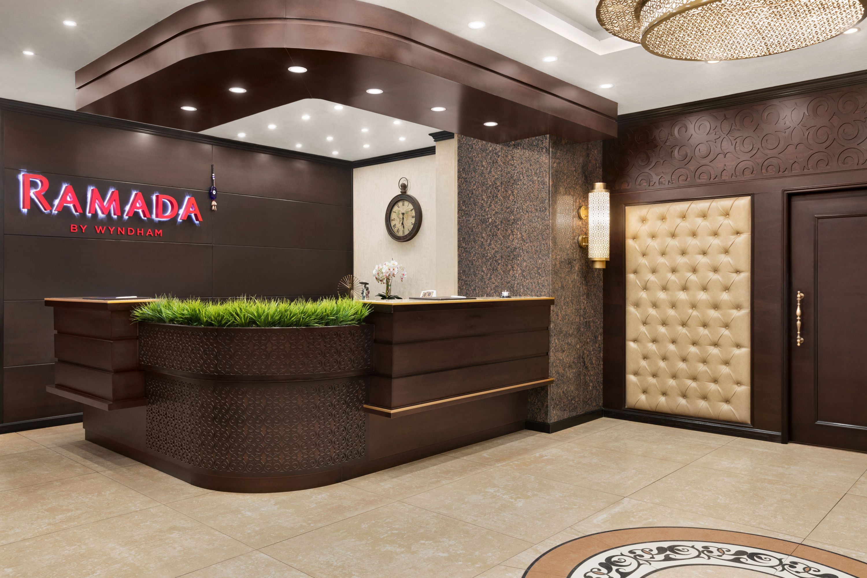 Ramada by Wyndham Bishkek Centre reception in Bishkek, Other than US/Canada