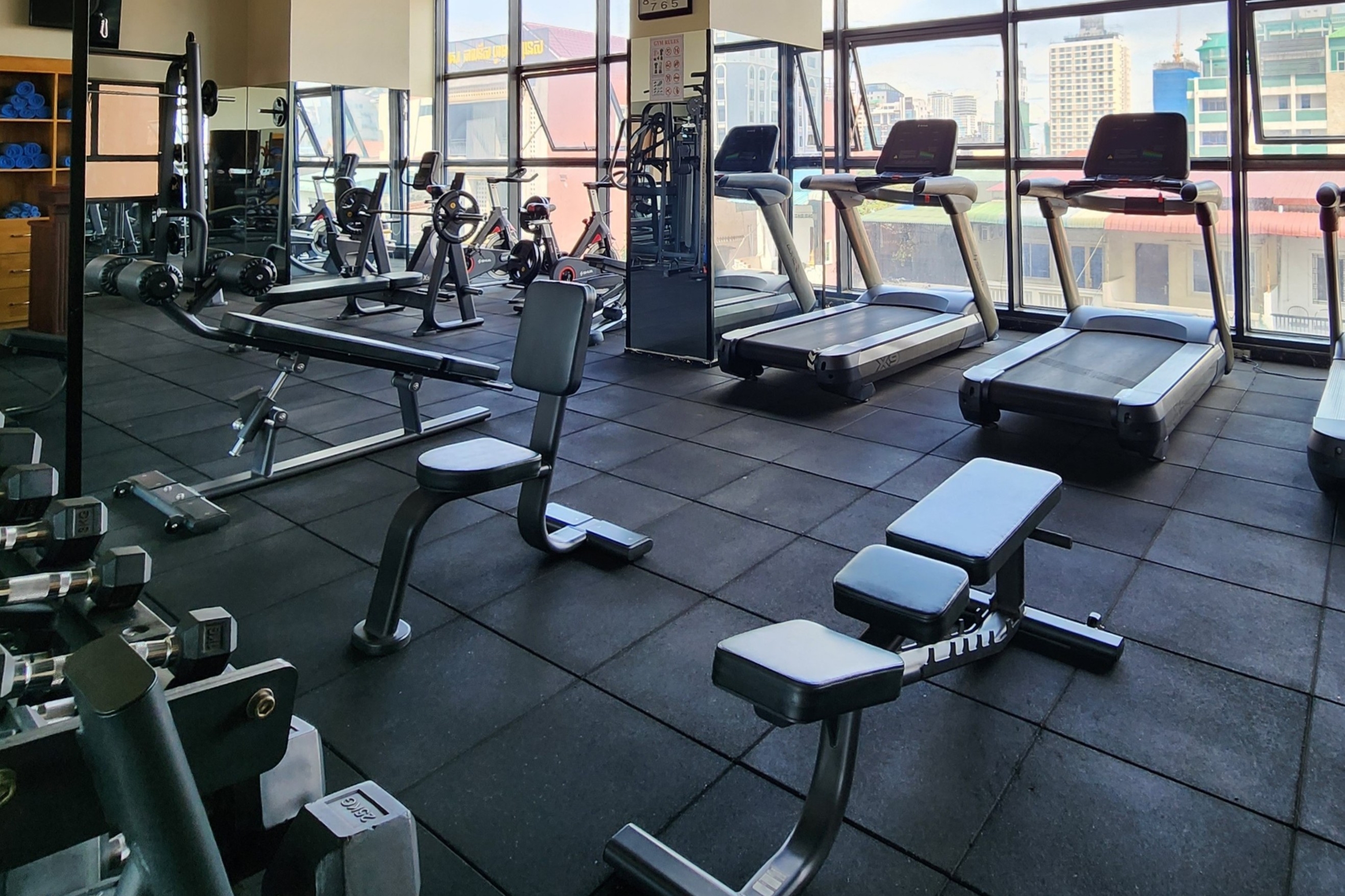 Fitness room at Ramada by Wyndham Phnom Penh Central in Phnom Penh, Other than US/Canada