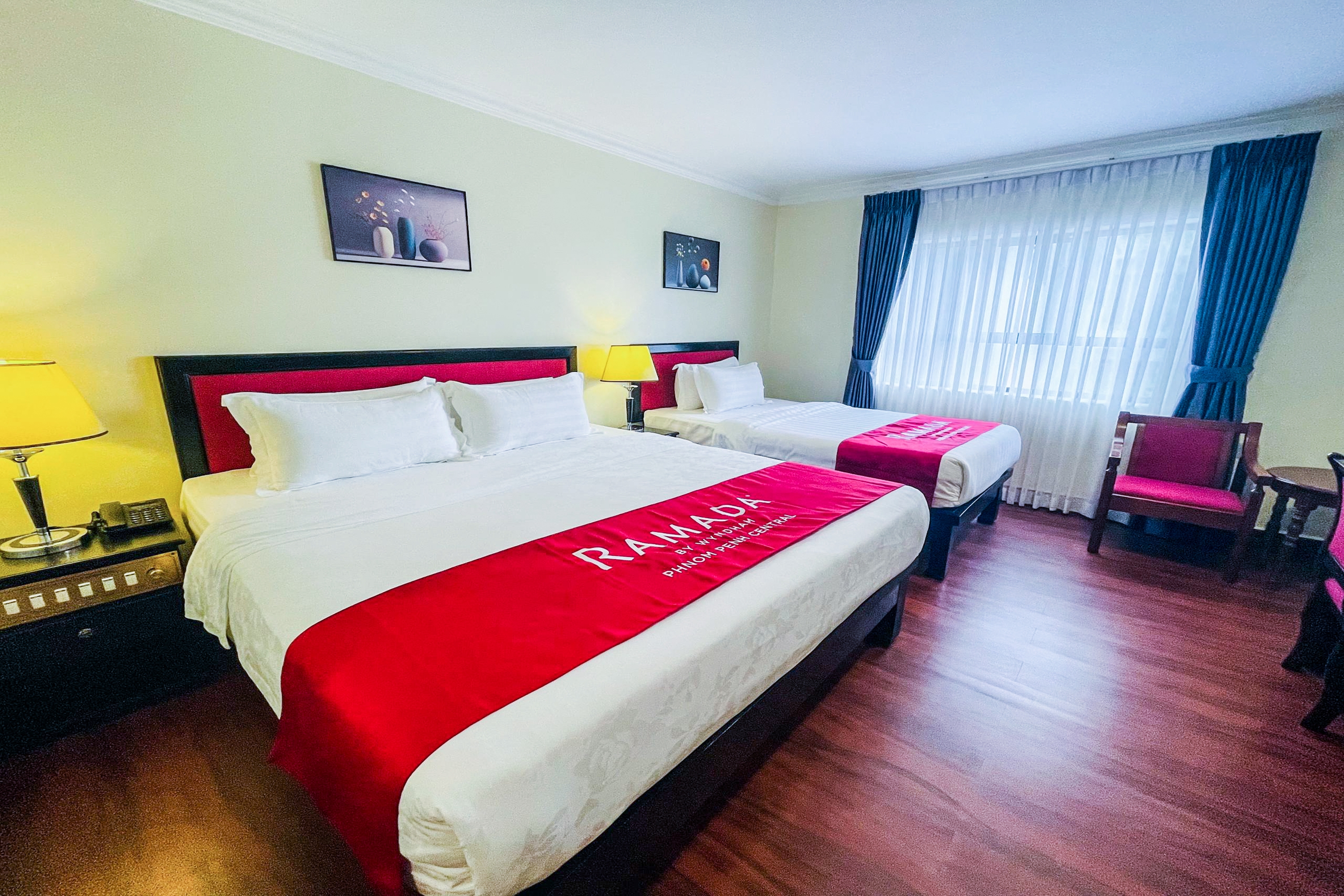 Guest room at the Ramada by Wyndham Phnom Penh Central in Phnom Penh, Other than US/Canada