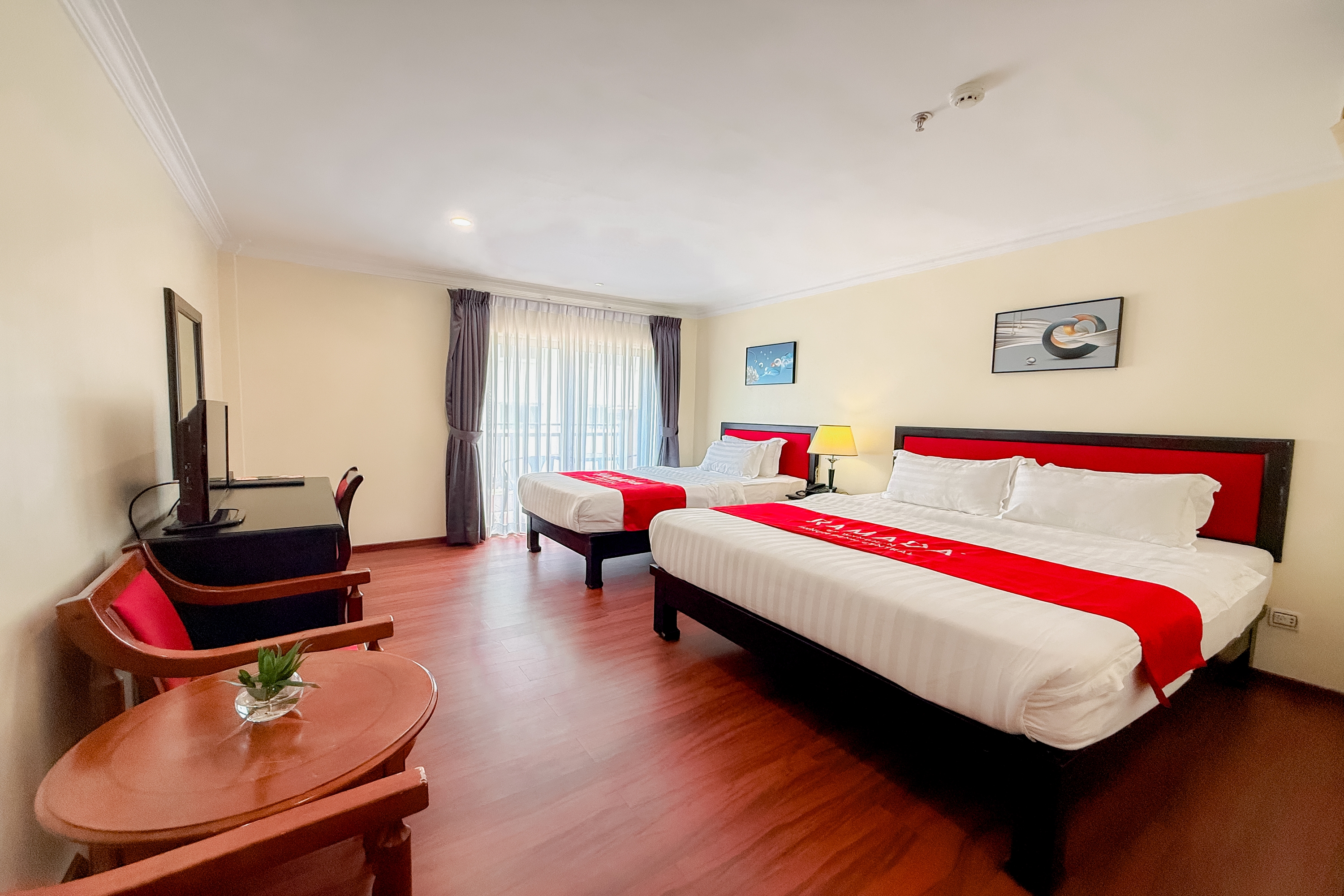 Guest room at the Ramada by Wyndham Phnom Penh Central in Phnom Penh, Other than US/Canada