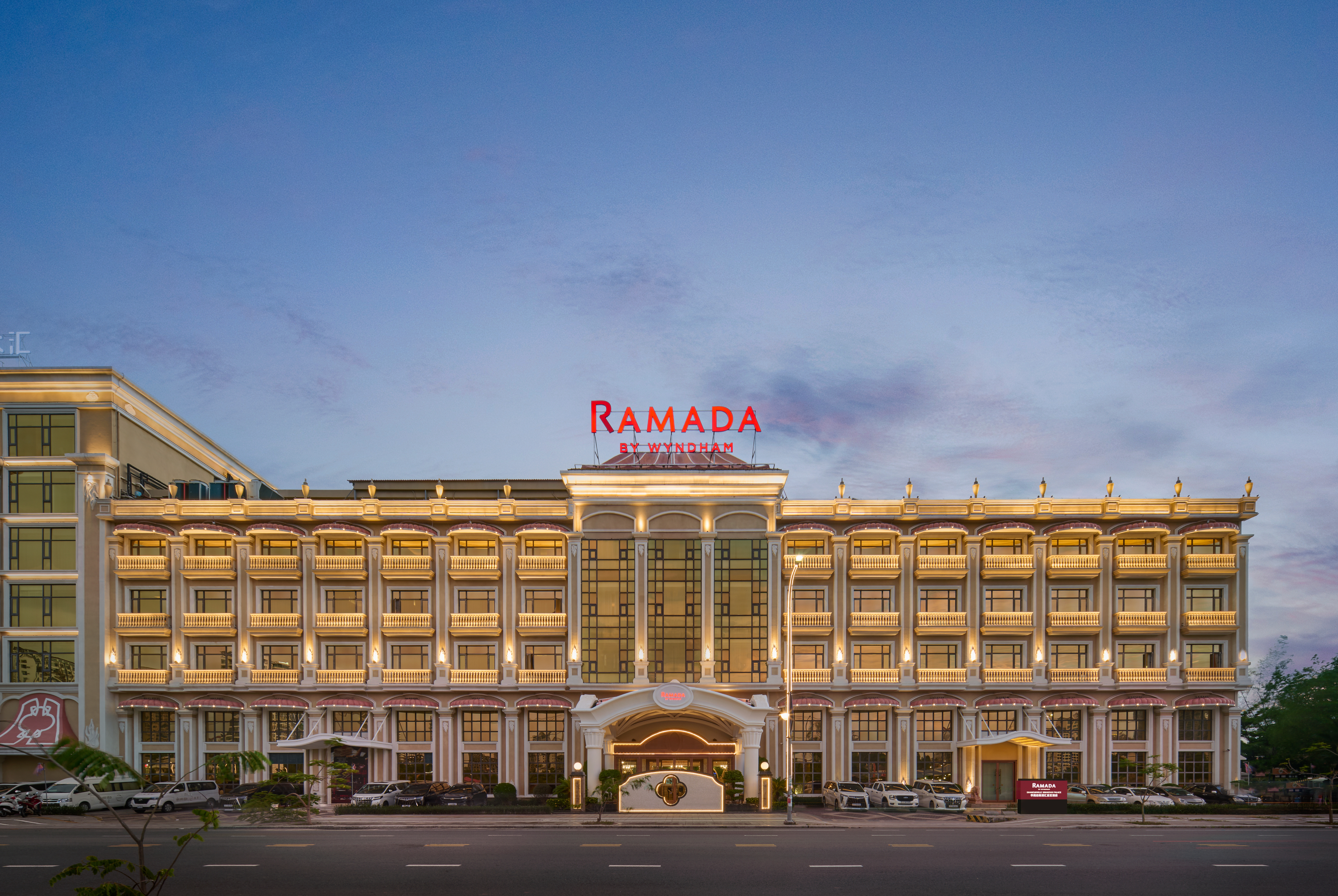 Exterior of Ramada by Wyndham Sihanoukville Xinhaohui Palace hotel in Sihanoukville, Other than US/Canada